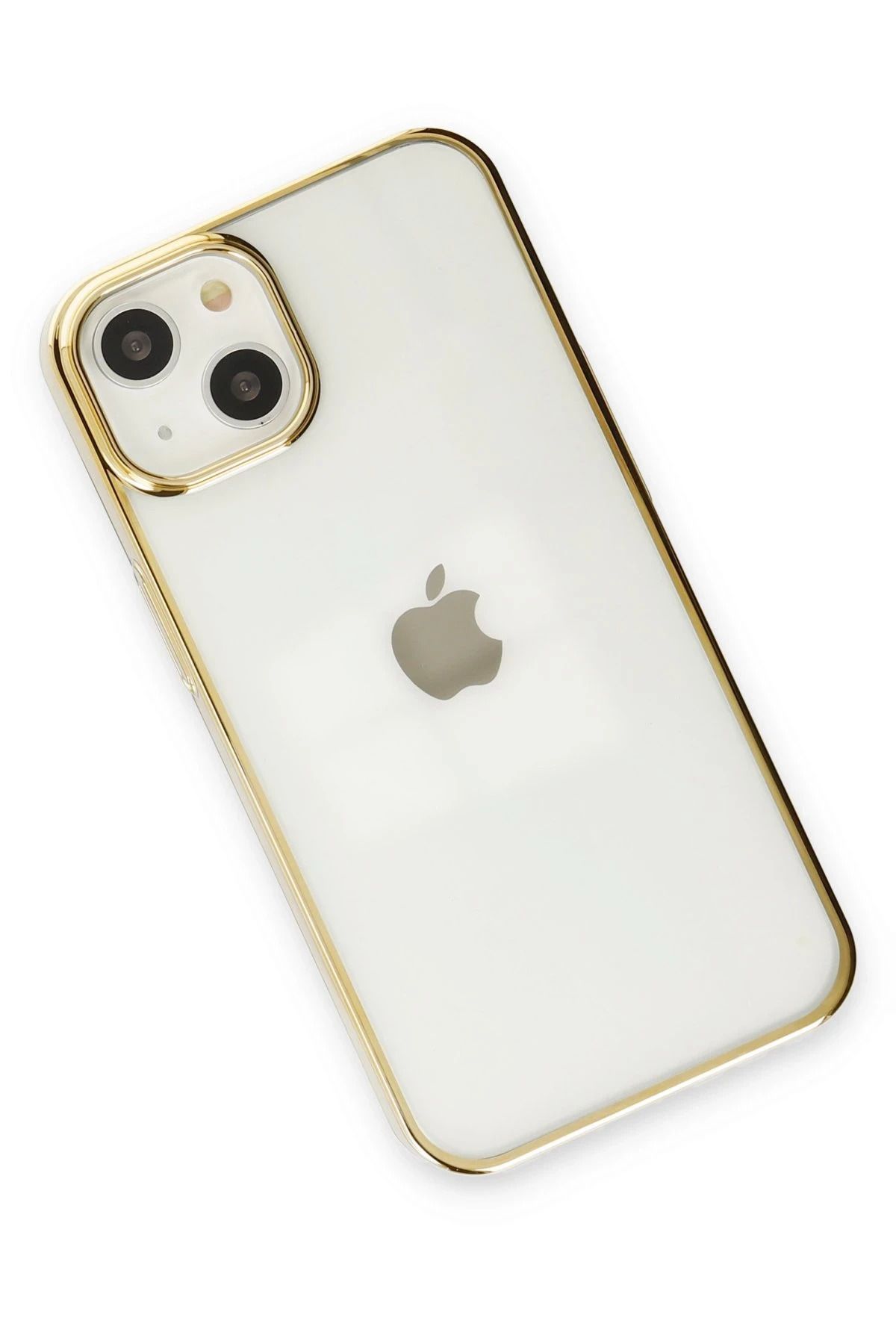 NewFace iPhone 14 Kılıf Element Silikon - Gold SVLRS