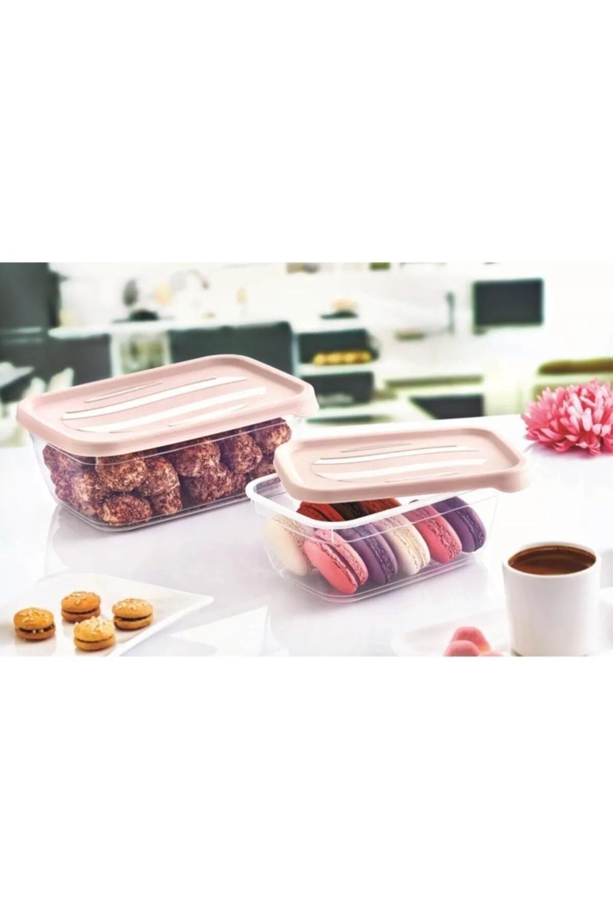 Shop58 2'li Saklama Kabı Diktörtgen Royaleks-ÇNK2163