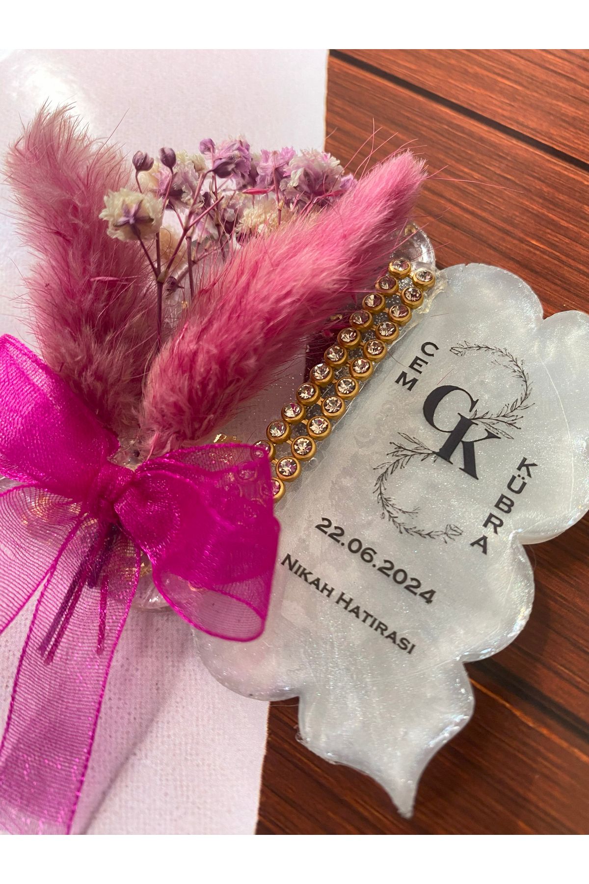 Waaw Store Riva Lüx Işıl Magnet 24’lü | 5 Renk | Söz Nişan Nikah Mevlüt Kına Anneler Günü Kişiye Özel Hediyelik