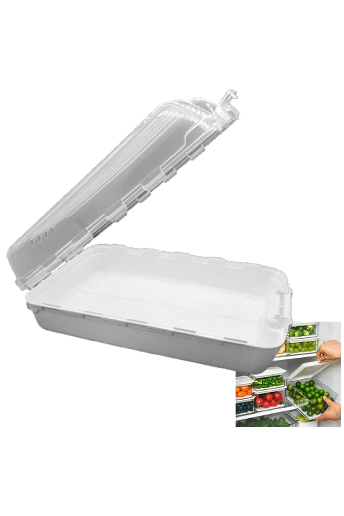 Shop58 Buzdolabı Saklama Kabı Organizer Royaleks-07412