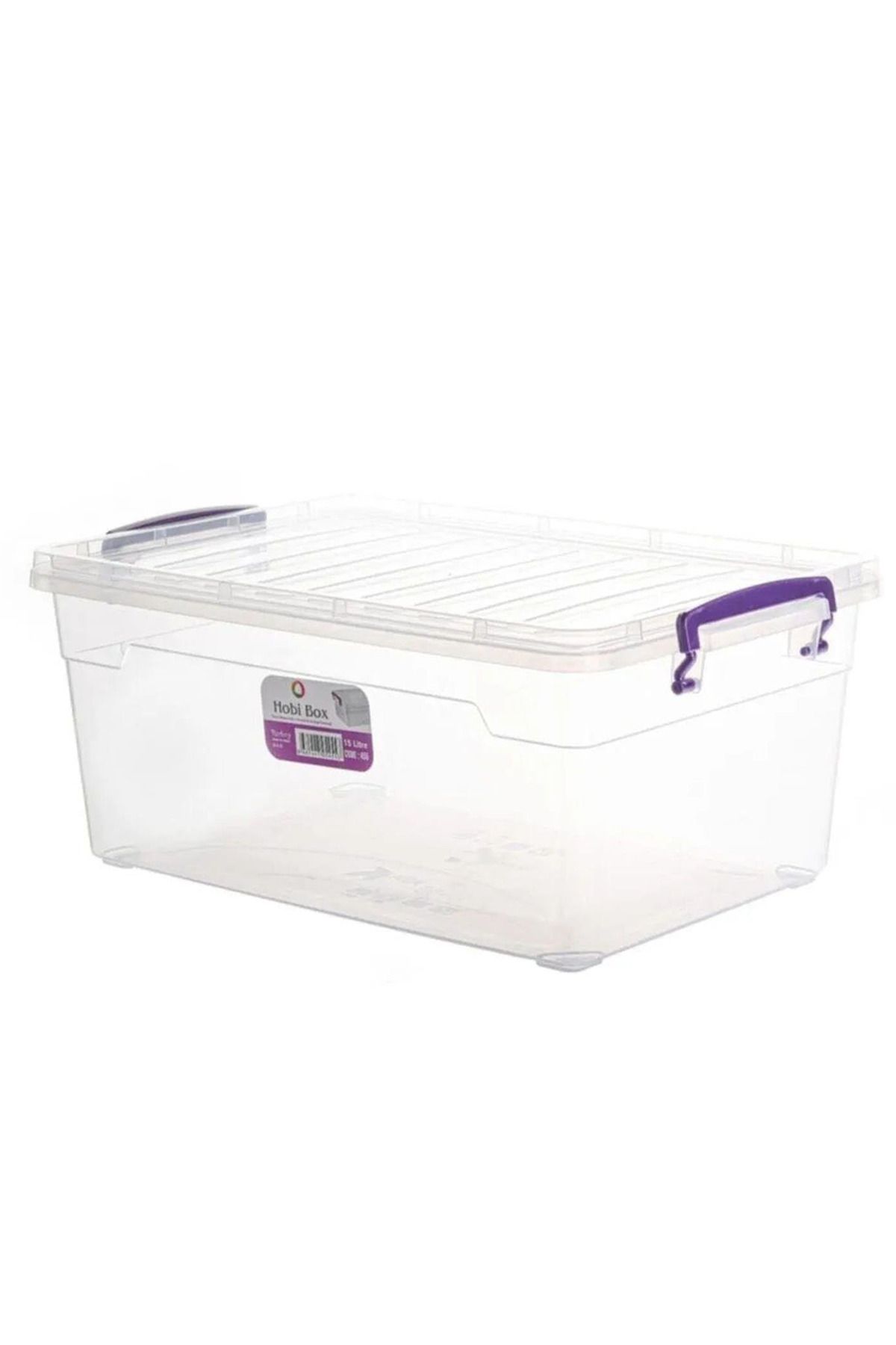 Shop58 15 Litre Dikdörtgen Saklama Kabı Royaleks-56323