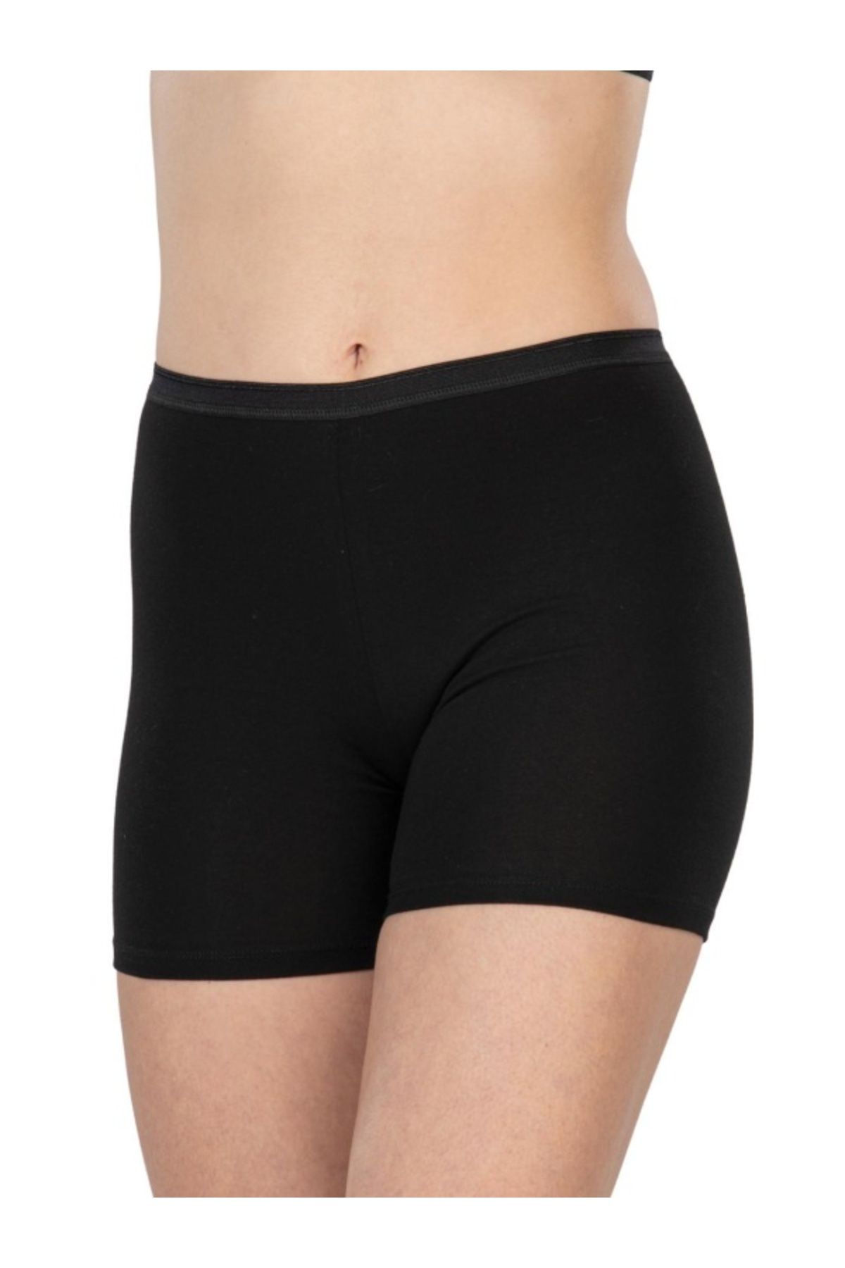 kapsulavm SİYAH MI Emay 1430 Modal Cotton Mini Tayt