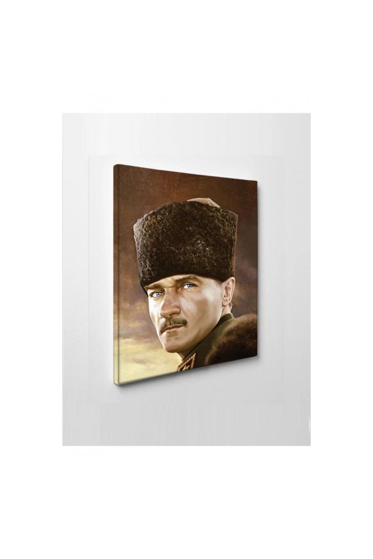 OK AKSESUAR Kanvas Tablo Mustafa Kemal Atatürk Led Işıklı