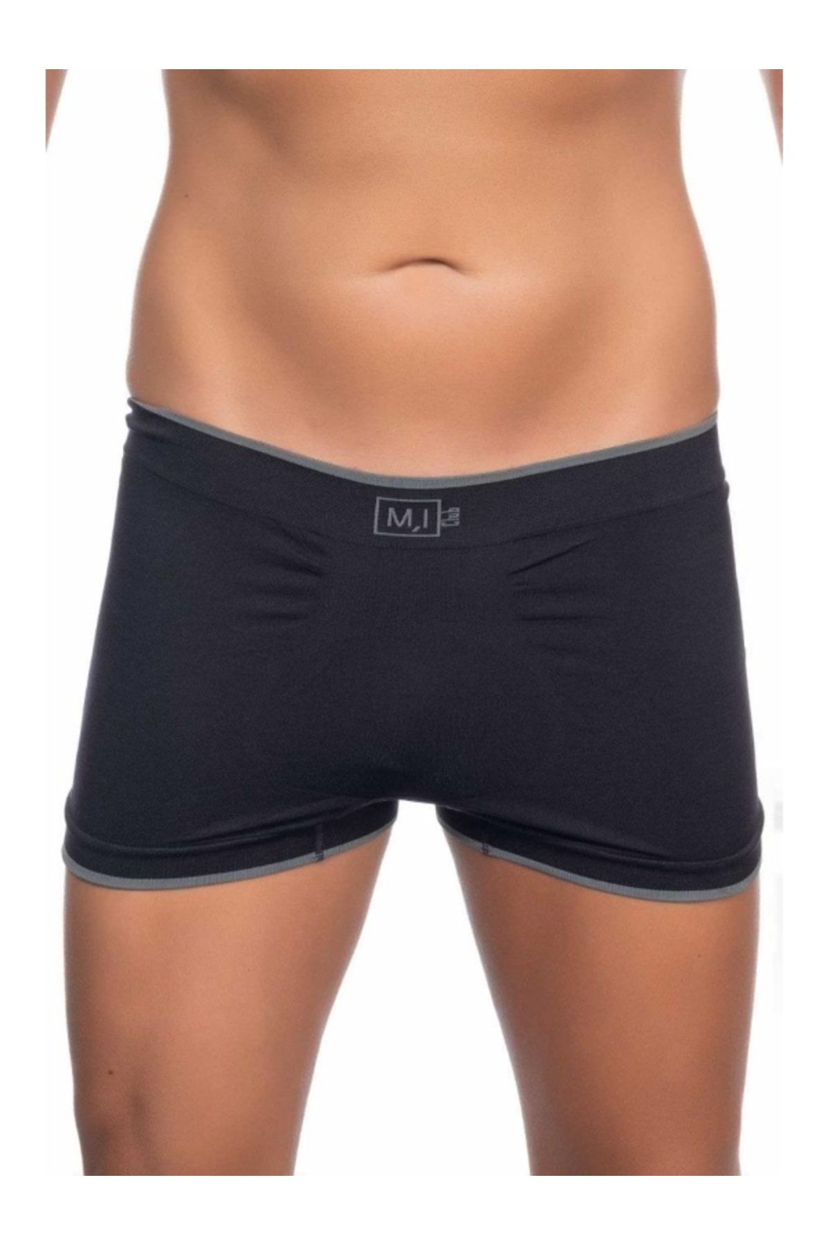 kapsulavm SİYAH MI Emay 2104 Soft Erkek Boxer