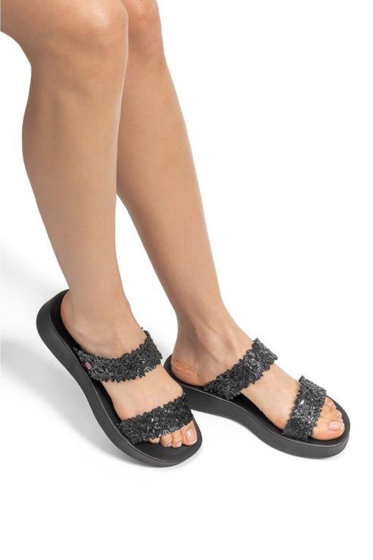 Primavera Slide Women's Slippers Black 35/40