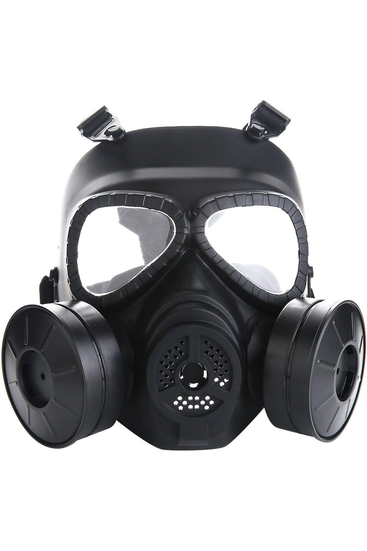 SUTEKUS M04 Airsoft Maskesi Tam Yüz Kafatası CS Maskesi Fanlı