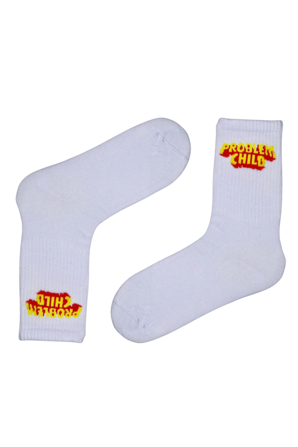 MiaSocks Problem Child Yazılı Desenli Çorap