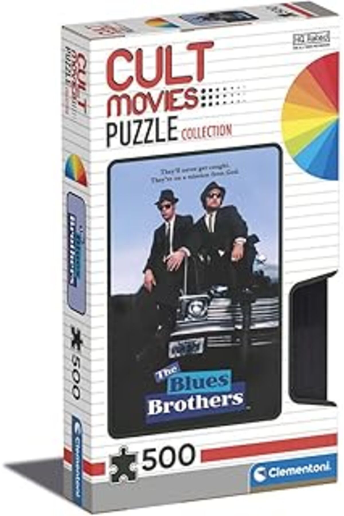 NZM TİCARET - 500 Parça Cult Movies Yetişkin Puzzle - The Blues Brothers - 35109