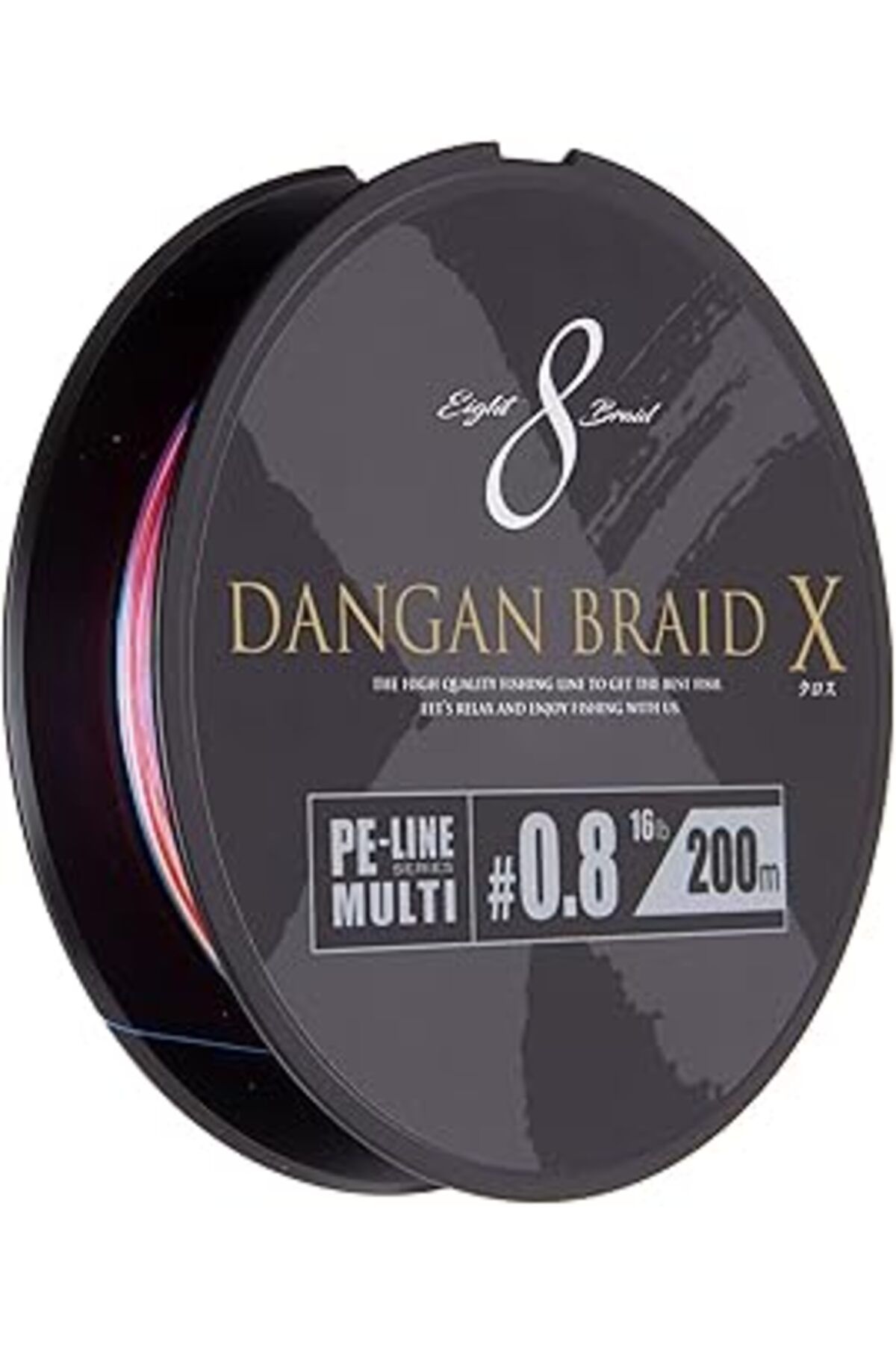 Pazarcan Major Craft Dangan X Braid İp Dbx8 Pe 0.8/0.10Mm/16Lb/7.26Kg/200 Metre Multi