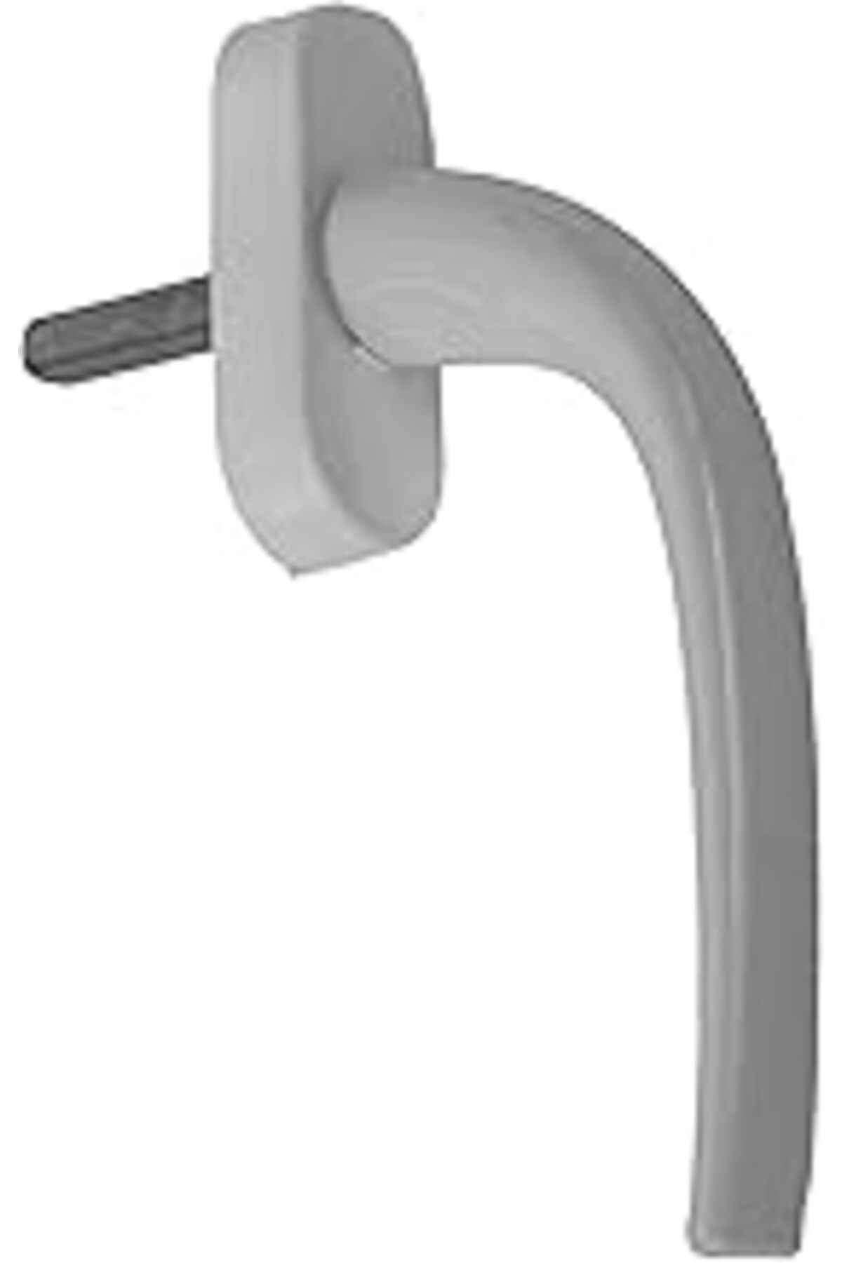 Pazarcan Ertemi Pvc Pencere Kolu Pimapen Kapı Ve Pencelerle Uyumlu, Metal Sap, Beyaz