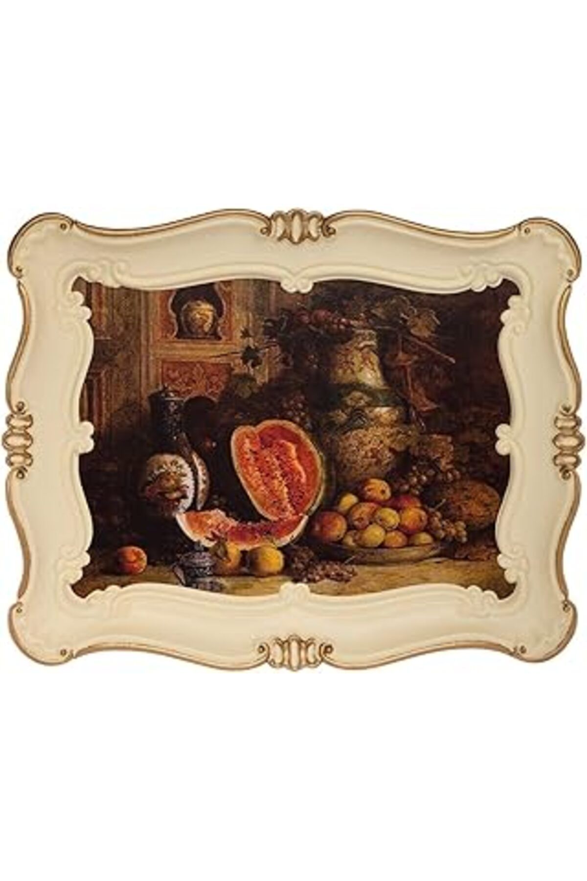 karadağsb Zucci Sultan Büyük Krem Tepsi