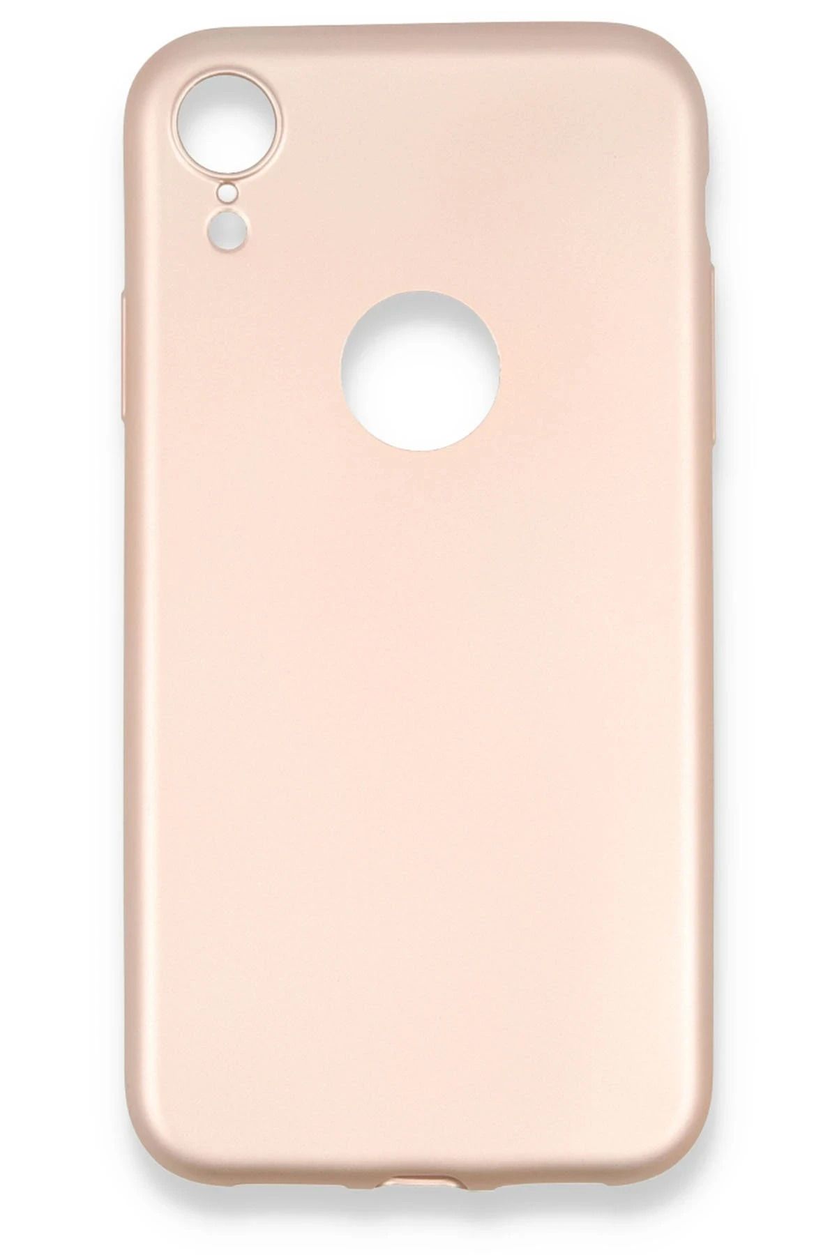 NewFace iPhone XR Kılıf First Silikon - Rose Gold SVLRS