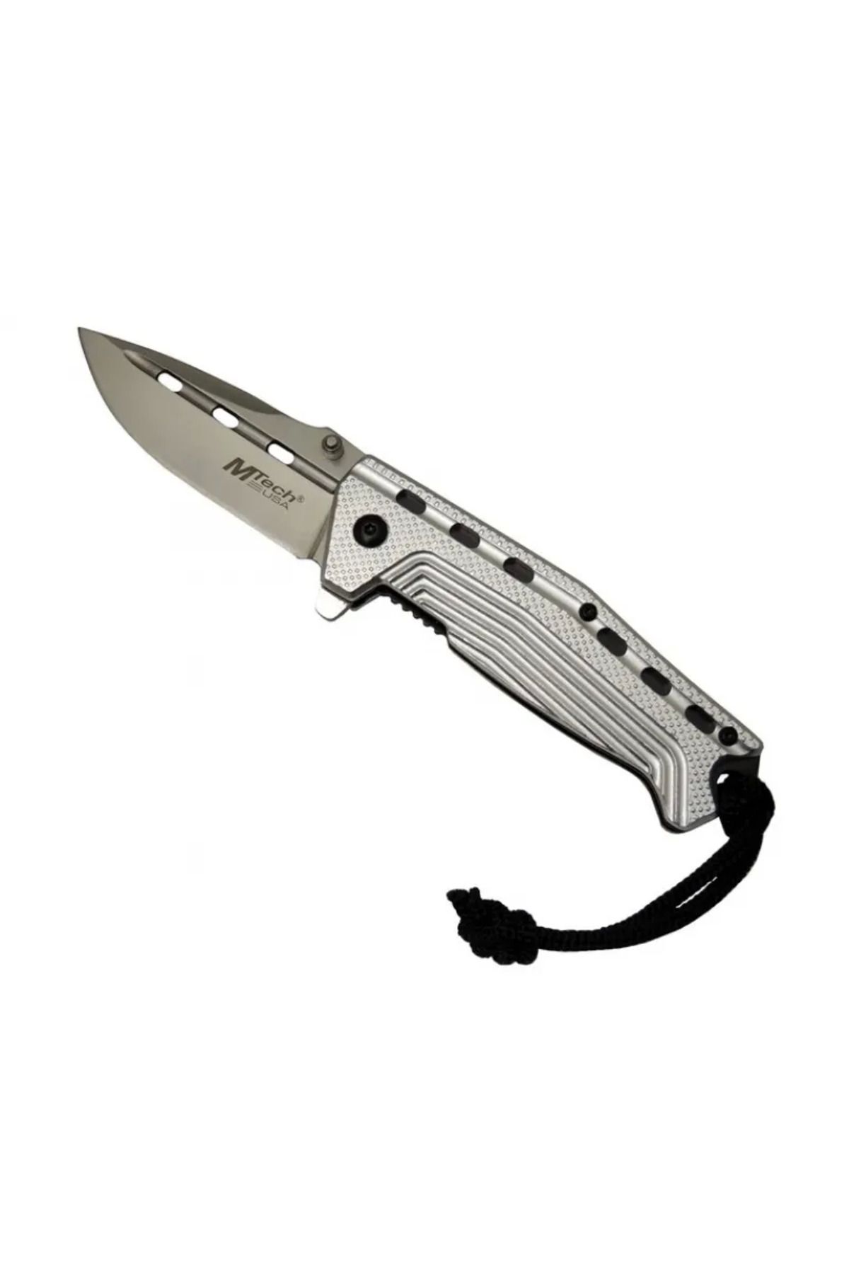 Evinso 4132 Gri Kamp 19,5Cm- Yarı Otomatik, Oluklu, İpli, Kemerlikli