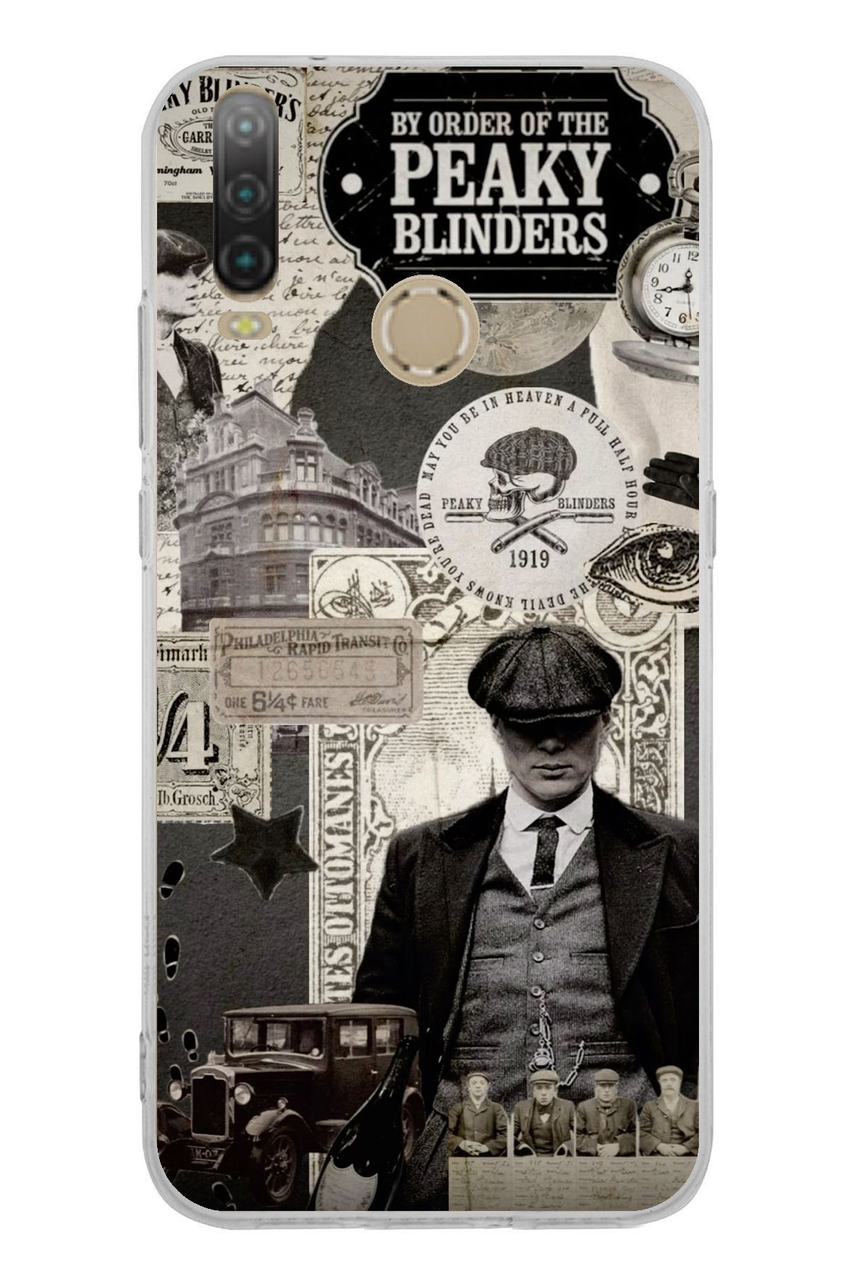 TechTree General Mobile GM 10 Uyumlu Peaky Blinders Şeffaf Silikon Kılıf