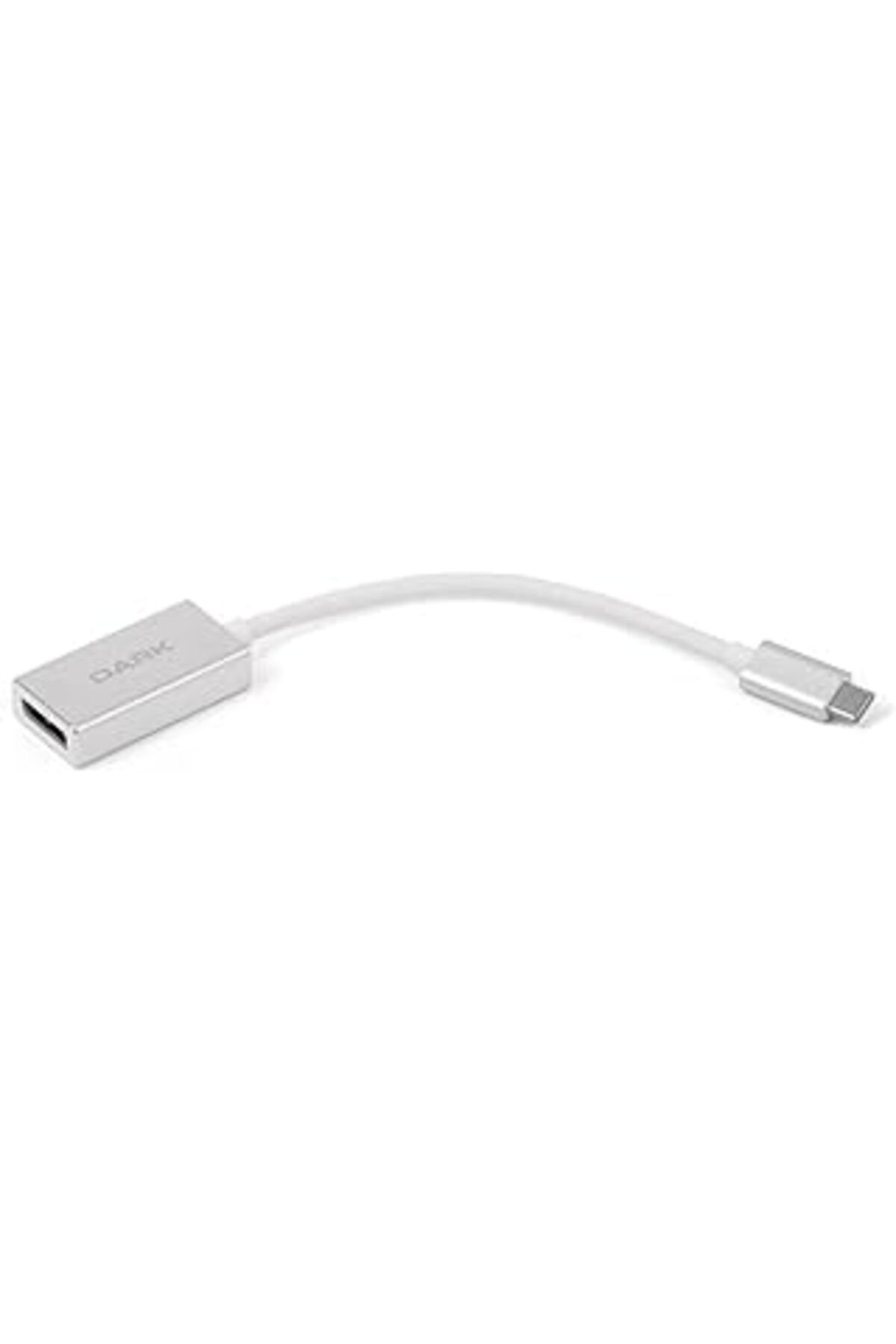 NZM TİCARET Dark Usb 3.1 Type-C' Den (4K Uhd 30Hz) Display Port Dönüştürücü Adaptör Cep Telefonu Monitör/Tv Gör