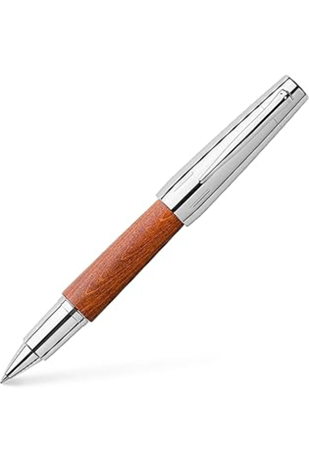 Mu Art E-Motion Krom/Ahşap Roller, Kahverengi