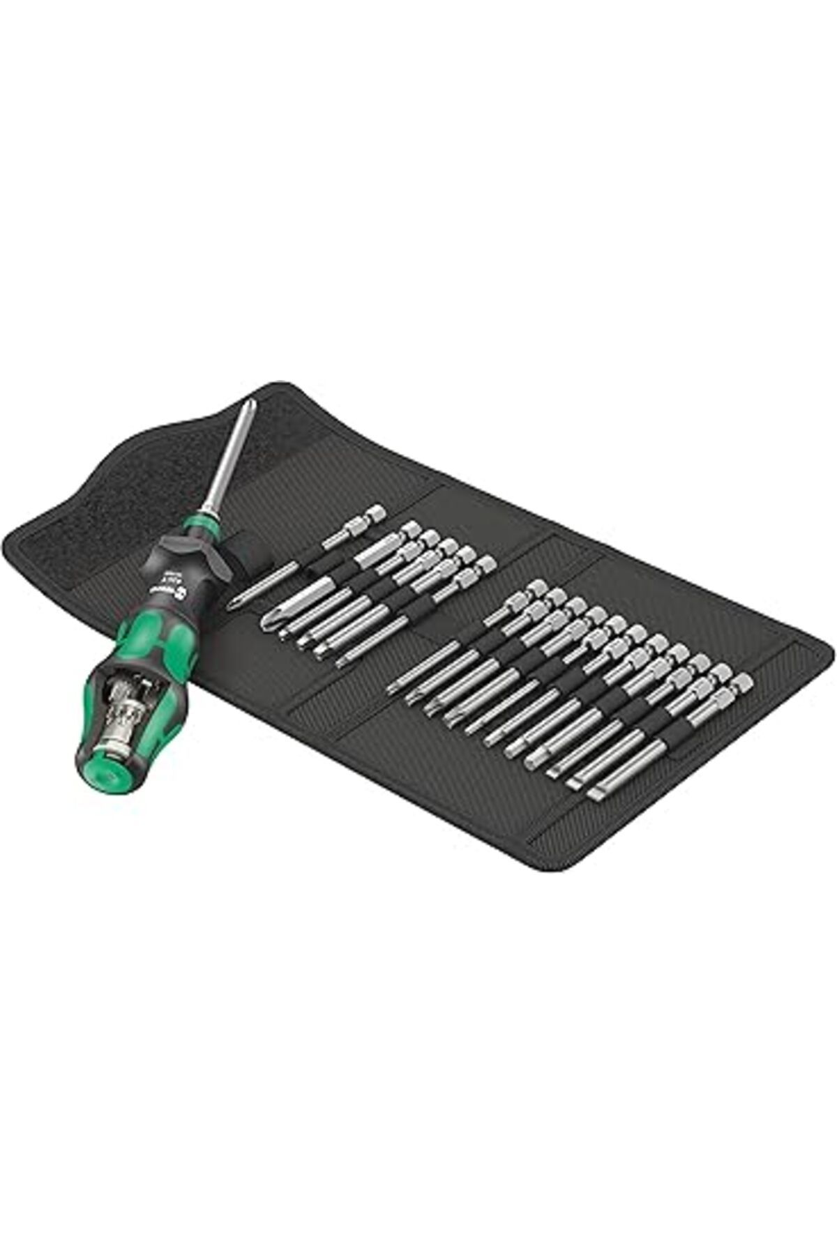 Pazarcan Wera '05057483001 Kraftform Kompakt Turbo I Imperial 1 Dişli Tornavida Seti, 19 Parça
