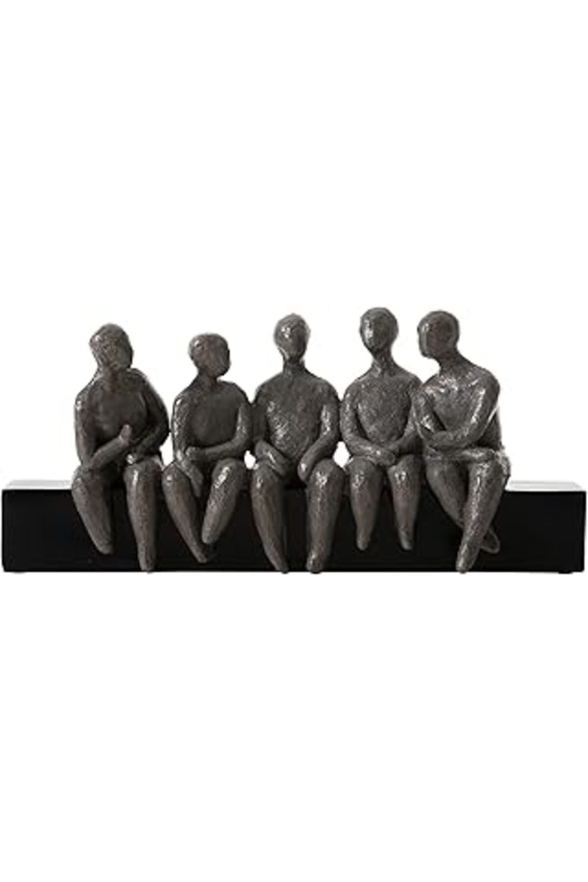 NZM TİCARET Concept Friends Biblo Siyahgri 41X9X18 Cm