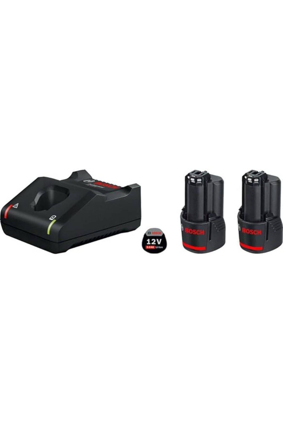 NETWORK ART Bosch Professional 12V Akü Şarj Cihazı Seti (2 x 3.0Ah; GAL 12V-40; Modül)