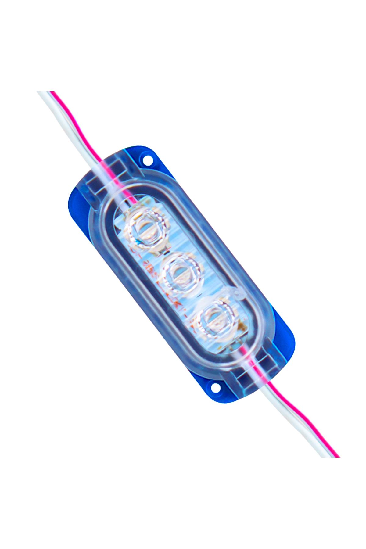 robotrend 12V 0.6W Mavi 2835 65X25 Mm Ip65 120Lm 160 Derece Modül Led