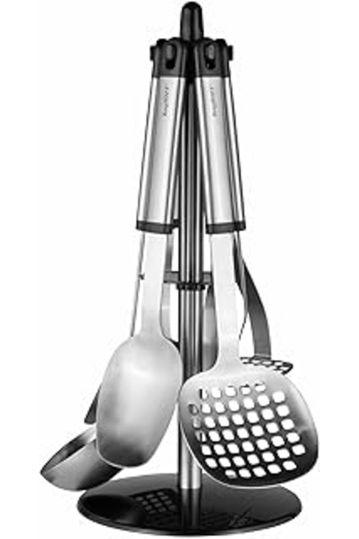NETWORK ART BergHOFF 2800645 mutfak yardımcısı seti, paslanmaz çelik, metal, 13,5 x 22,5 x 45 cm, 8 birim