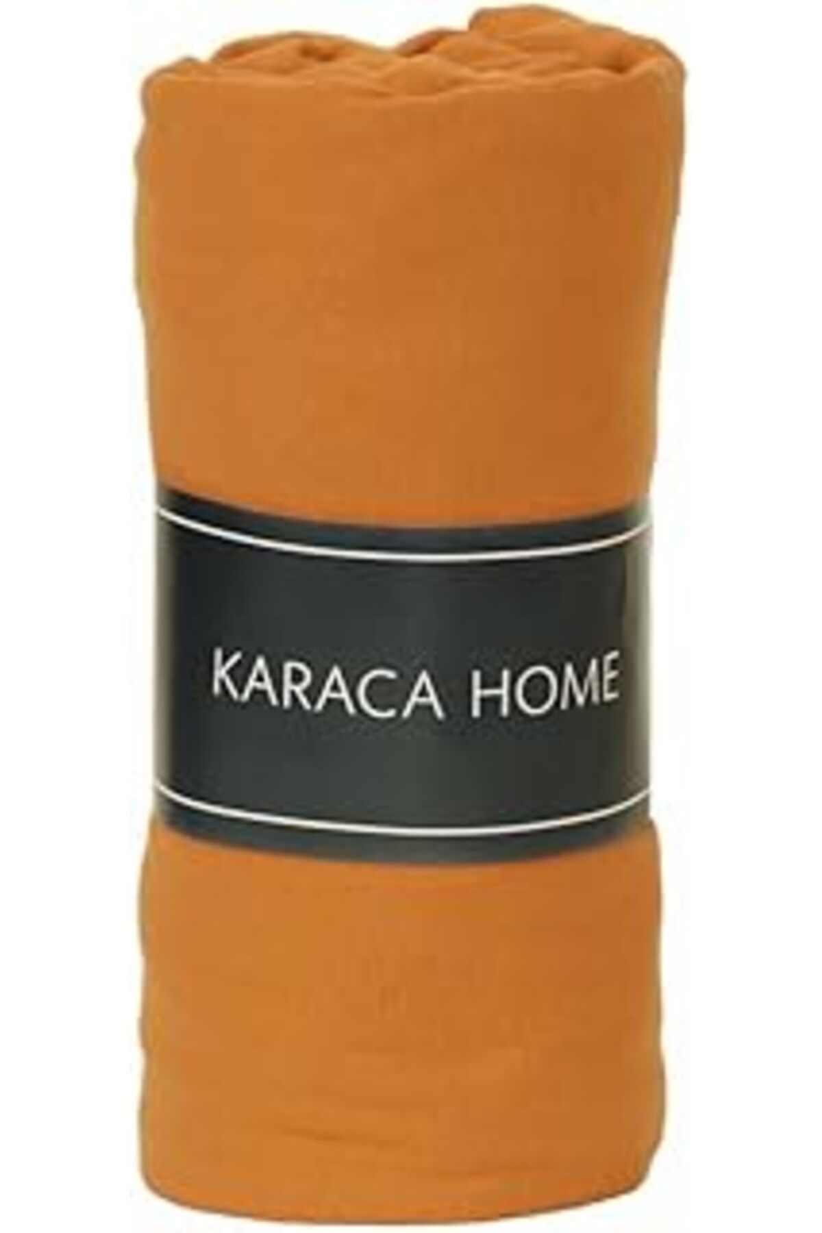 Pazarcan Karaca Penye Fitted Çarşaf Çift Kişilik Orange 160X200+30