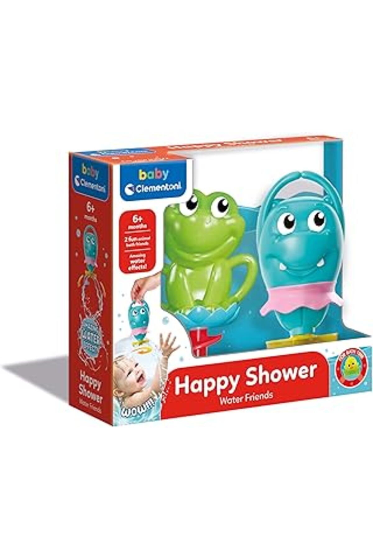 Mu Art - İlk Arkadaşlarım Banyo Oyuncağı, 6-36 Ay, Plastik, 26.3 X 8.7 X 22 Cm
