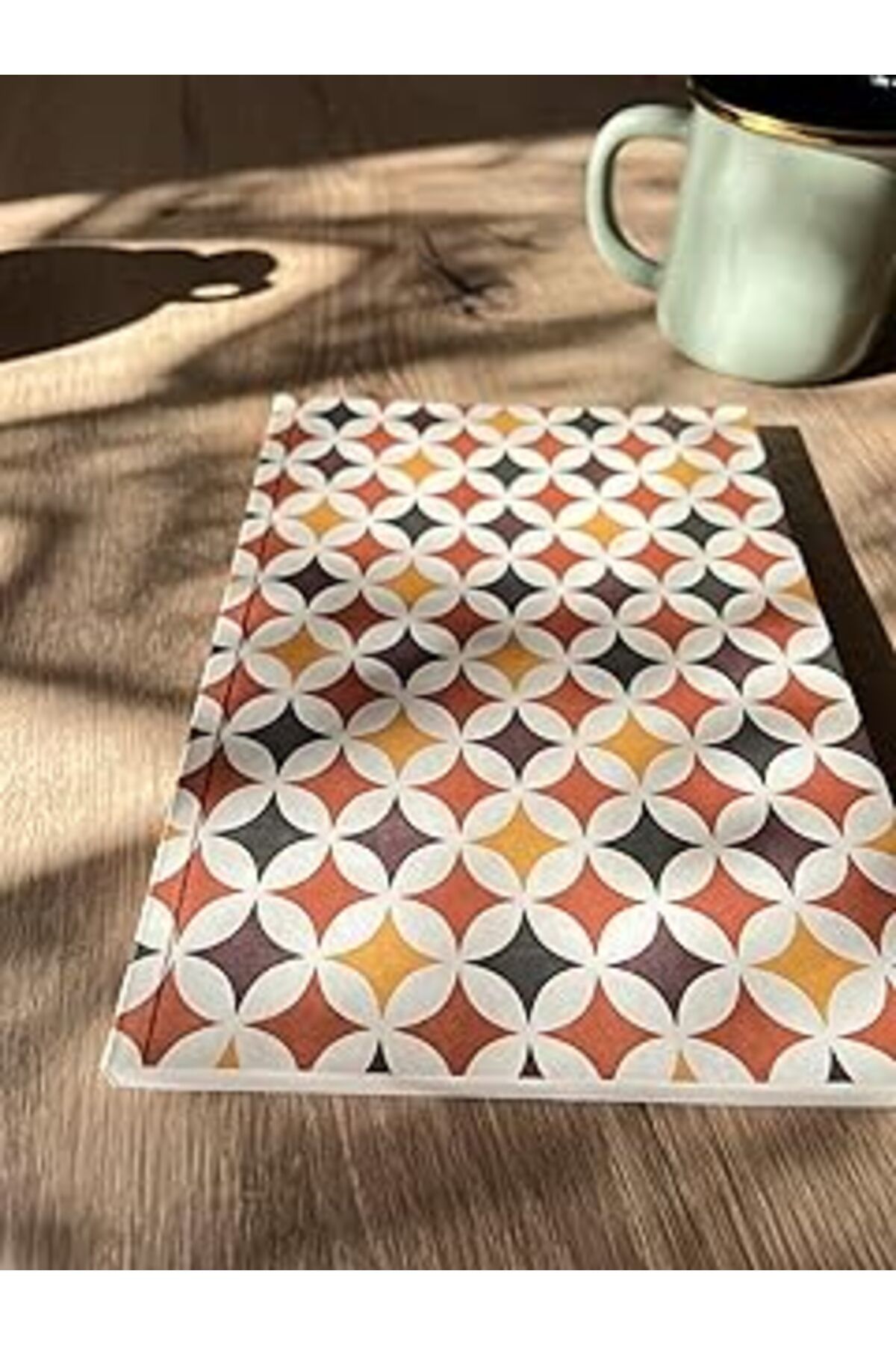 NZM TİCARET Fark Tanıtım Amerikan Ciltli, A5 Çizgili Defter, 64 Yaprak, 90 Gr. Ivory Kağıt, 6 Farklı Kapak Tasa