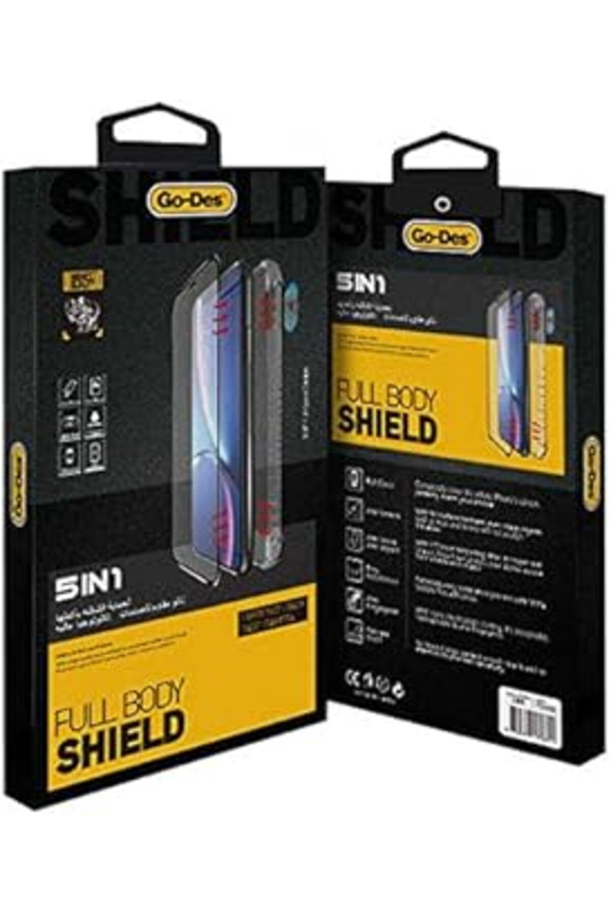 Pazarcan Go-Des Iphone 8 5 In 1 Full Body Shield