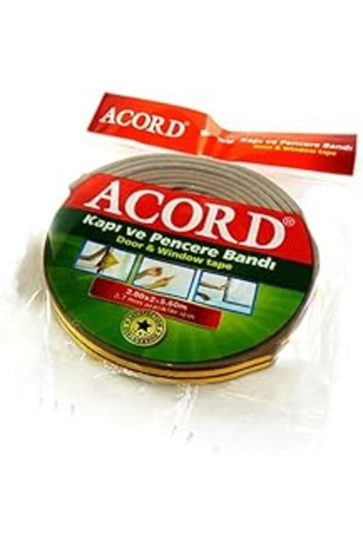 NETWORK ART Acord Fitilli Kapı Pencere Bandı İzolasyon 5.60 Metre