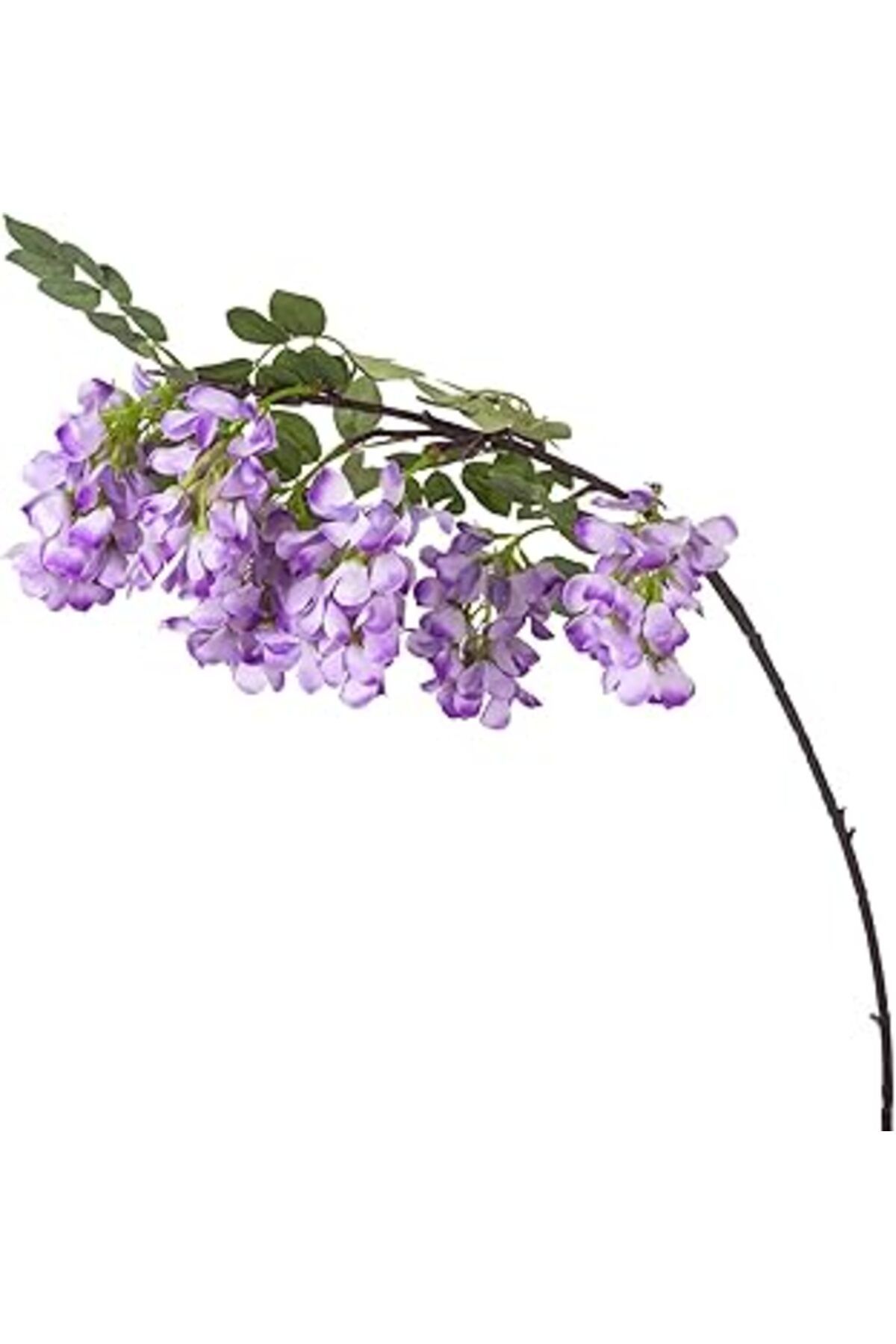 DENİZBİLİŞİM Herdekora Yapay Çiçek Mor Salkım Visterya 90 Cm.