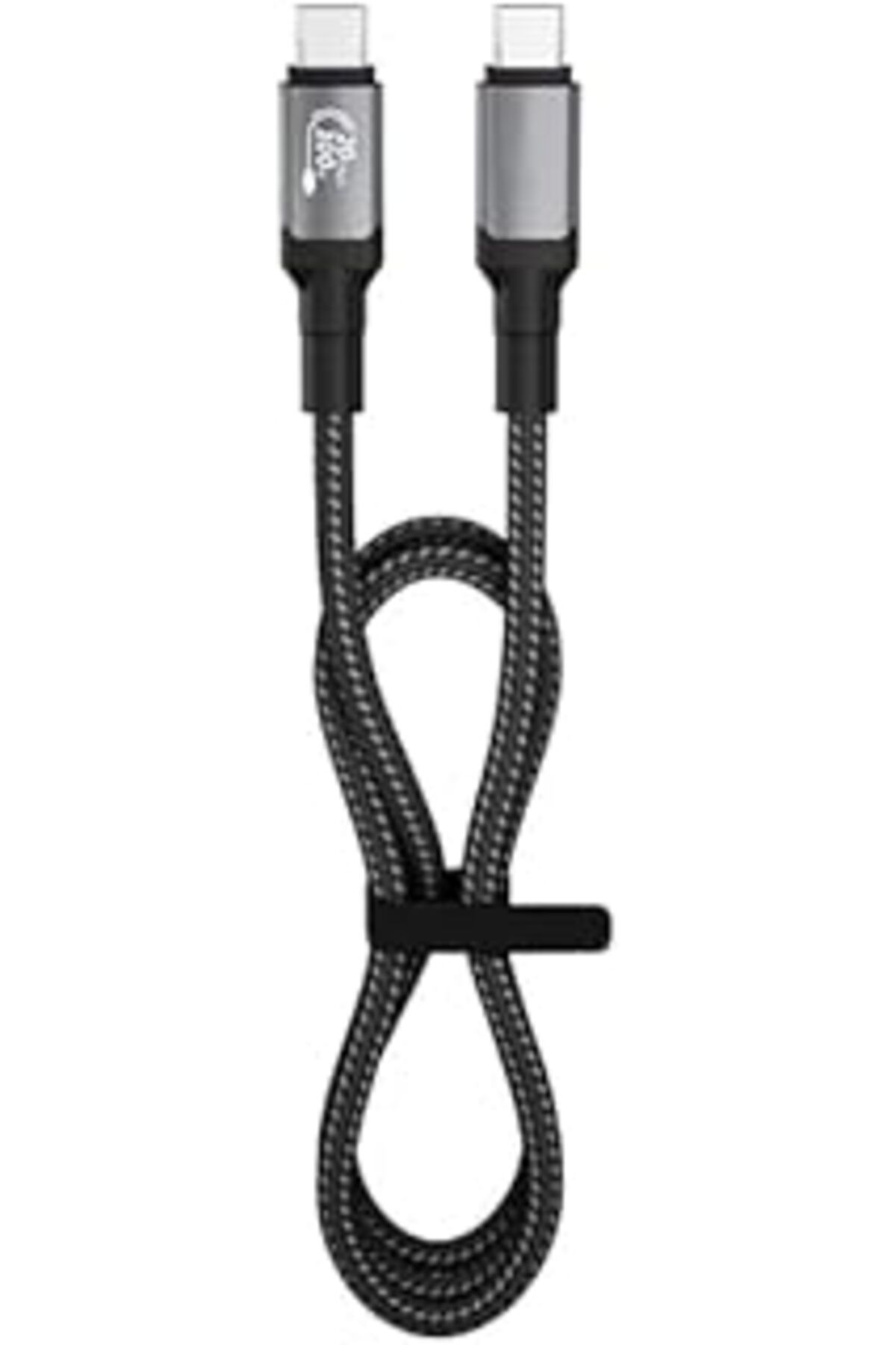 Pazarcan Nekuba 100W Type-C To Type-C Kumaş Örgü Kablo, 20V/5A, 1.2 Metre Hızlı Şarj Ve Data Kablosu, 20Gbps