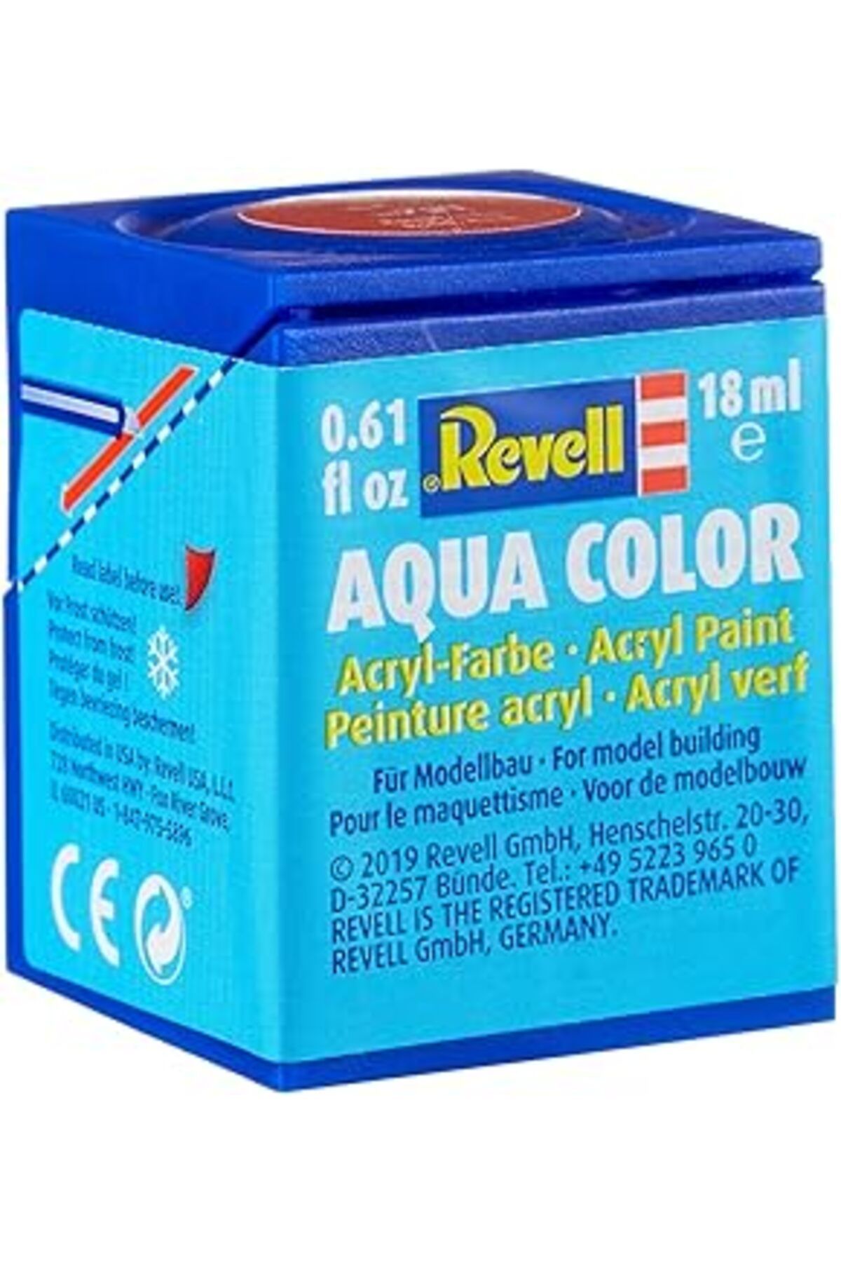 NZM TİCARET Revell - Su Bazlı Maket Boyası Kırmızı Clear 18 Ml (36731)