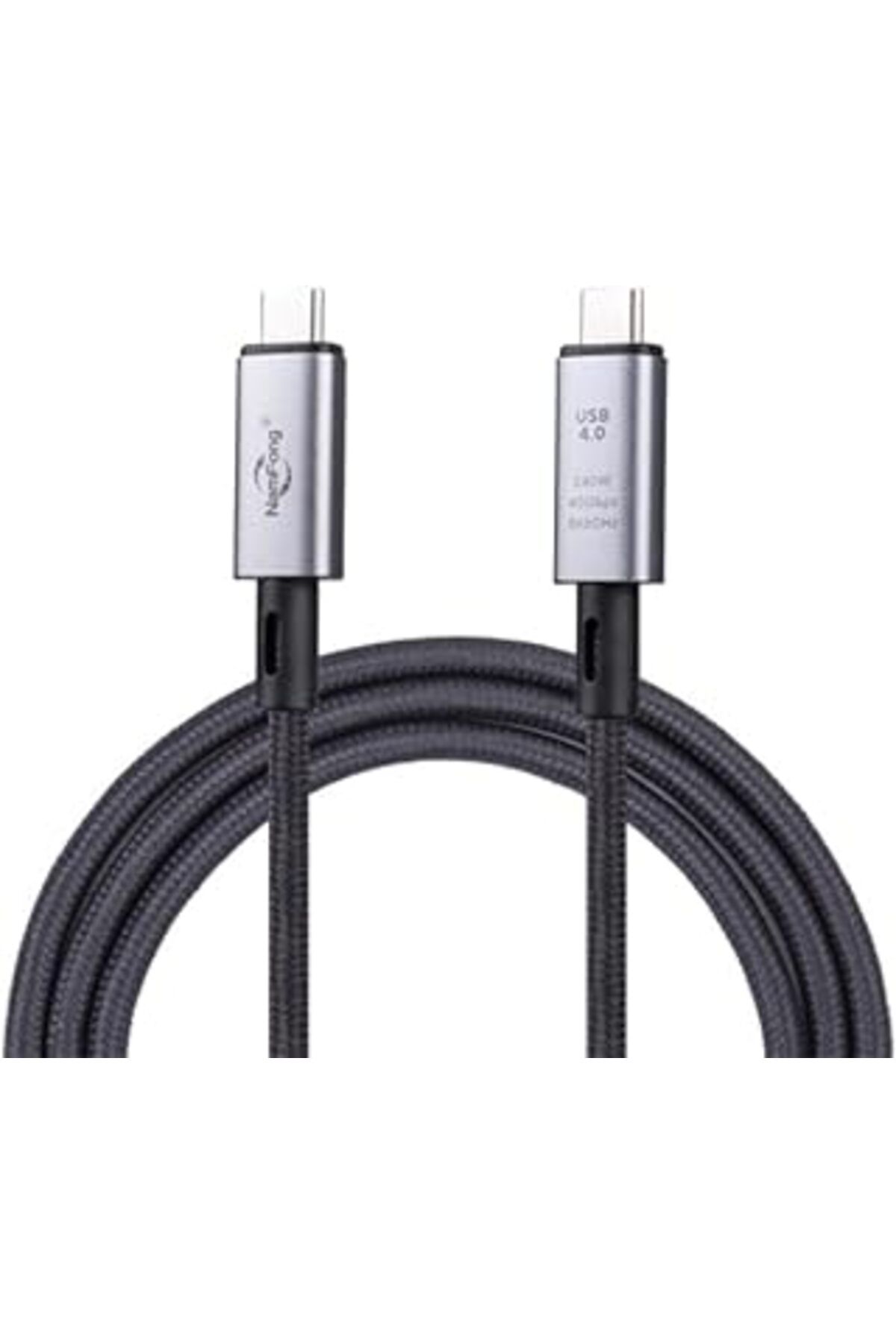 NETWORK ART Polham 1Mt Usb 4.0 240W Thunderbolt Type-C To Type-C Şarj, Data Ve 8K 60Hz Görüntü Aktarım Kablosu