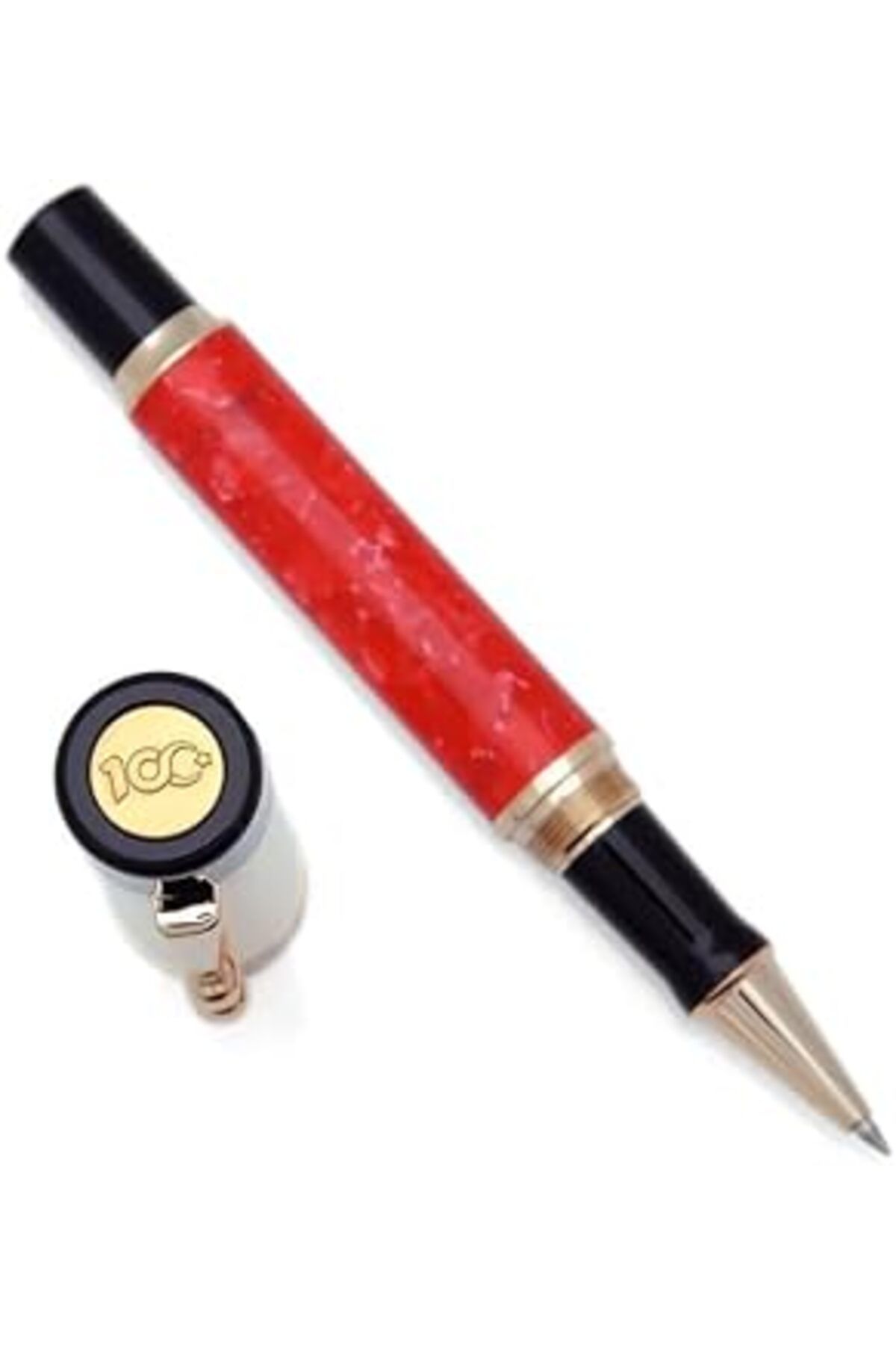 Pazarcan Piguet Geneve Suisse - Altın Kaplama Uçlu Lüks Pen Of Türkiye - 100. Yıl Limited Edition Tükenmez V