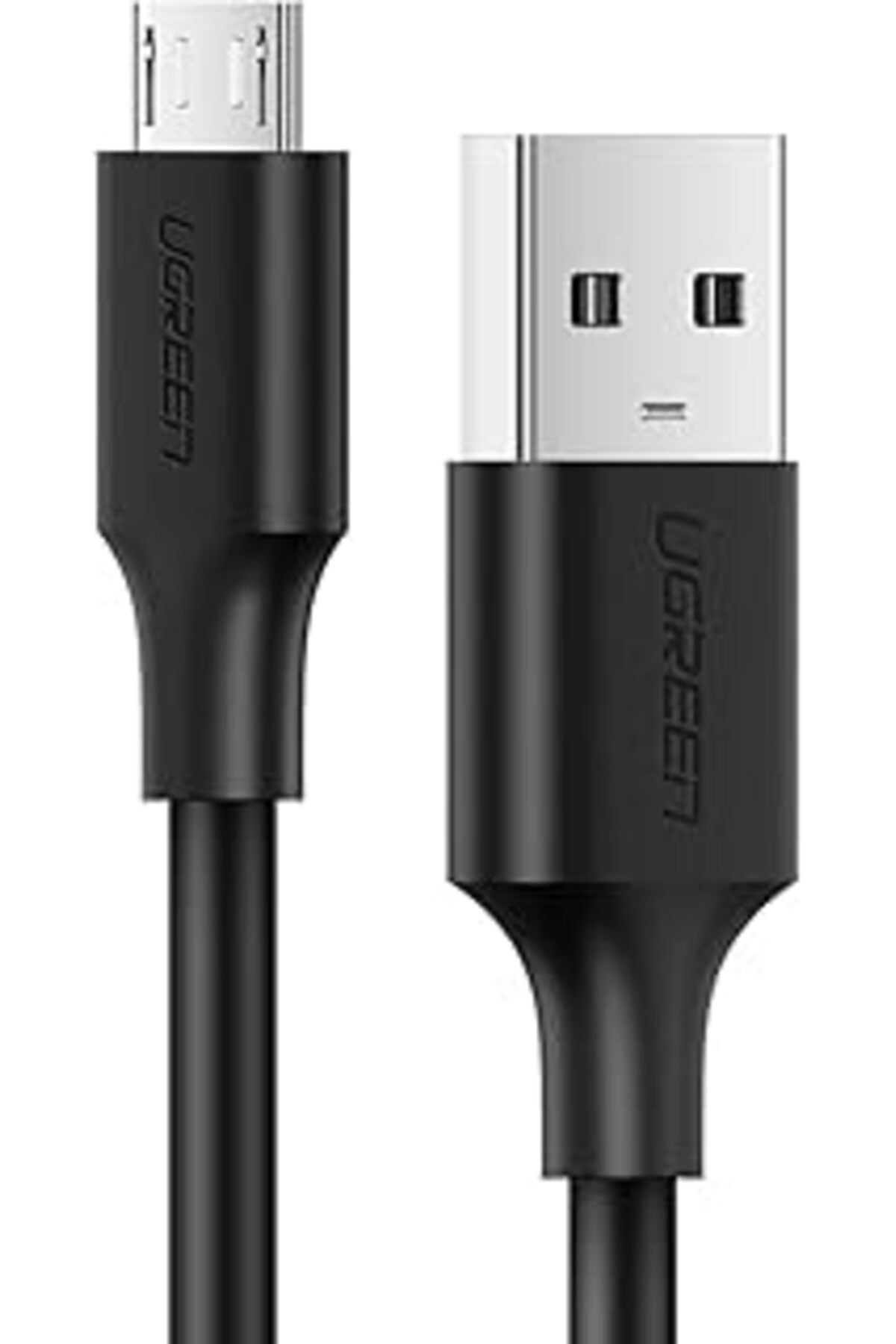 NETWORK ART Ugreen 2.0 A Usb-A & Micro Usb Data Ve Şarj Kablosu, 1 Metre, Siyah, 60136