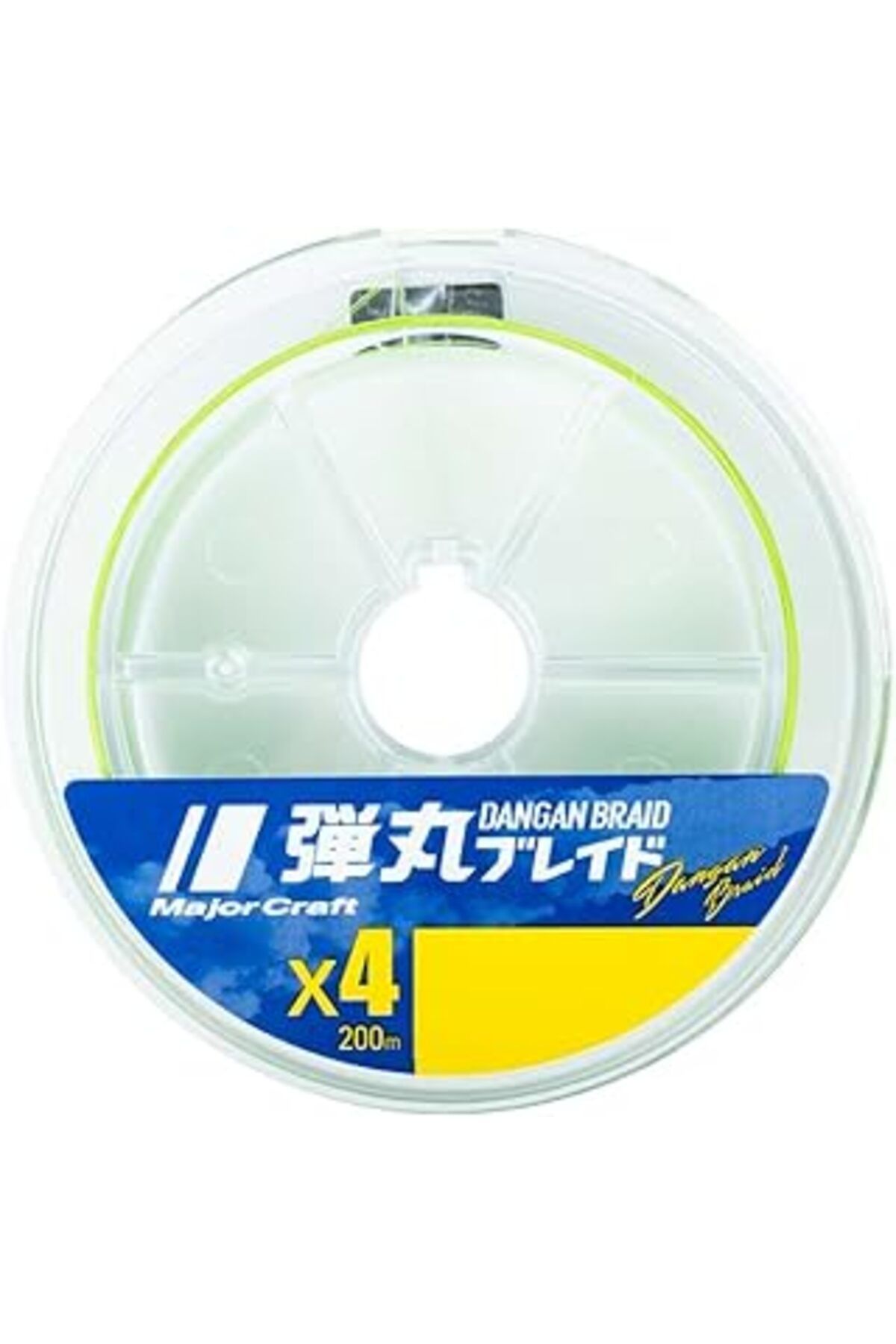 Pazarcan Major Craft Dangan Braid İp Db4 Pe 0.8/0.12Mm/14Lb/6.1Kg/200 Metre Green