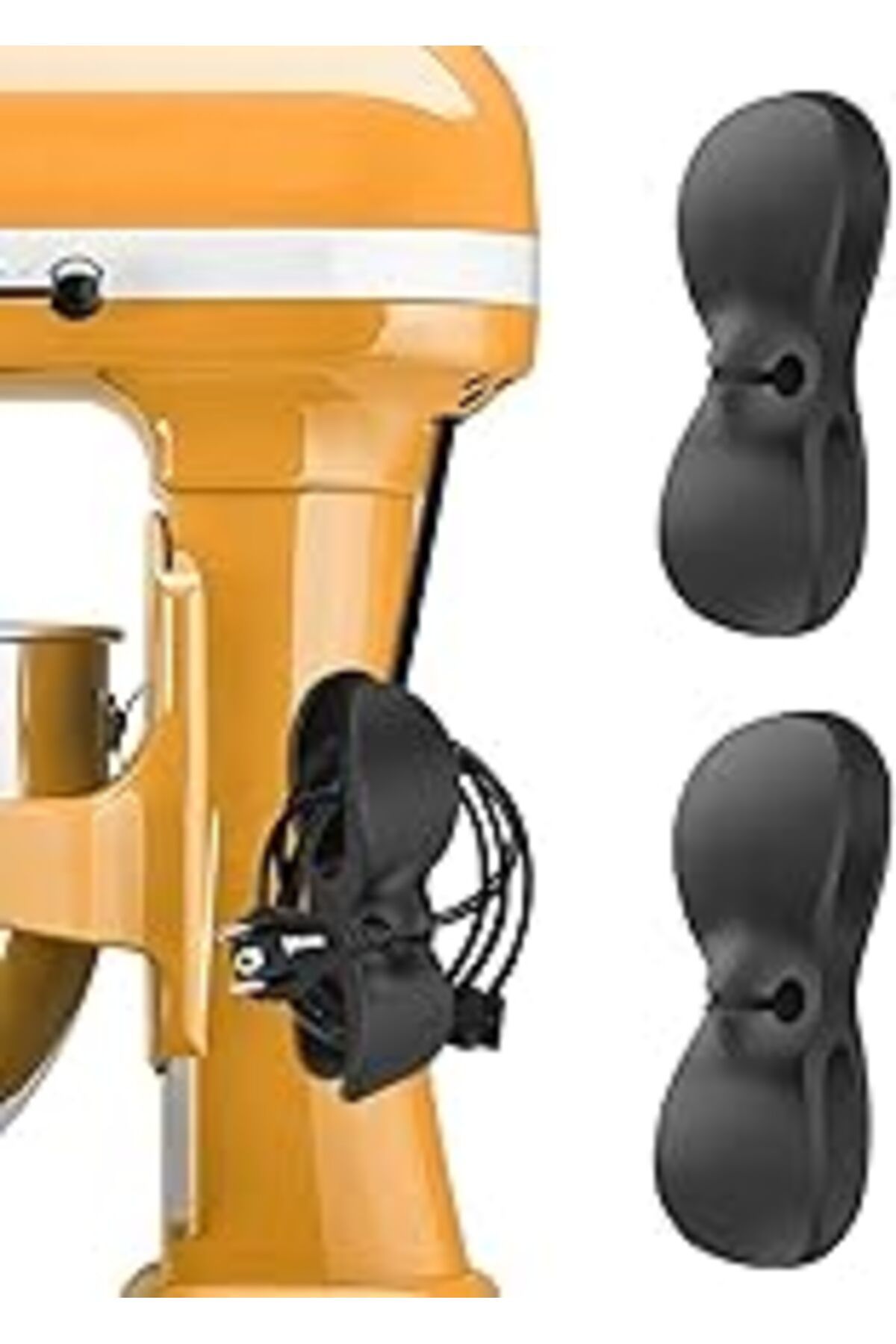 NZM TİCARET Ankanorm Kablo Düzenleyici Çok Amaçlı Organizer Airfryer Kablo Sarma Aparatı Yapışkanlı Kablo Sabit