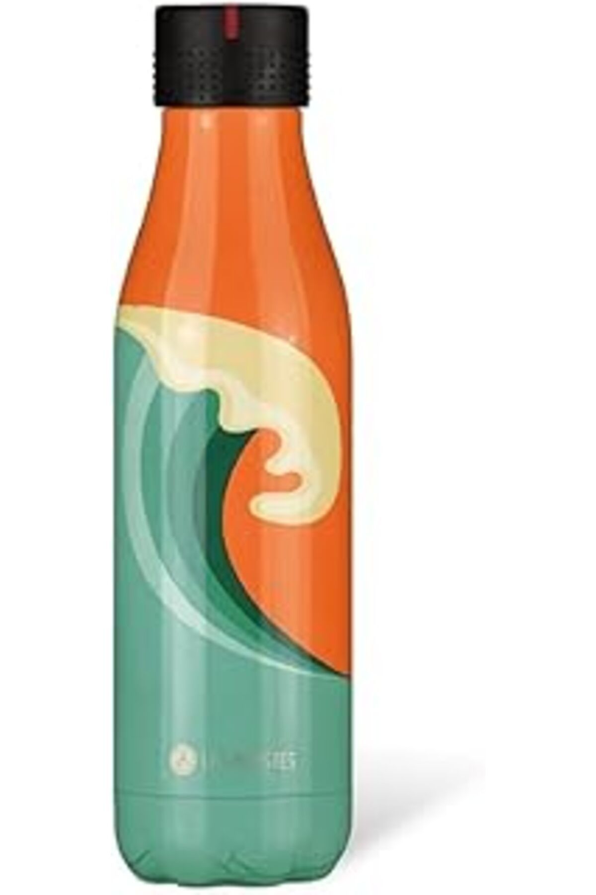Mu Art Les Artistes Paris 500 ml Çift Katmanlı Paslanmaz Çelik Isı Yalıtımlı Termos Wave | Sızdırmaz, Bpa
