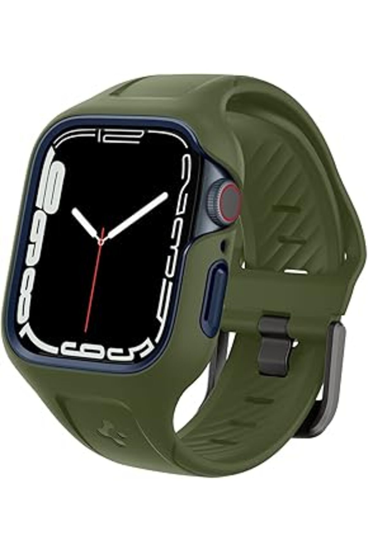 NZM TİCARET Watch Series 9/8/7 (45Mm) Ile Uyumlu Dahili Kayışlı Liquid Air Pro Kılıf