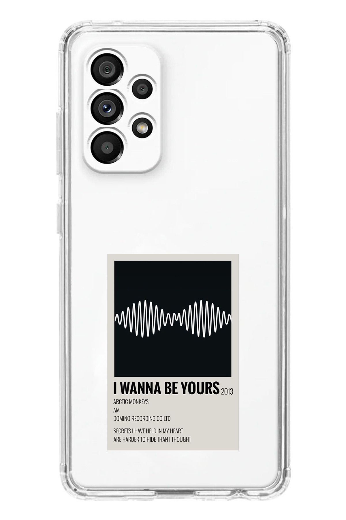TechTree Galaxy A23 Uyumlu I Wanna Be Yours Şeffaf Silikon Kılıf
