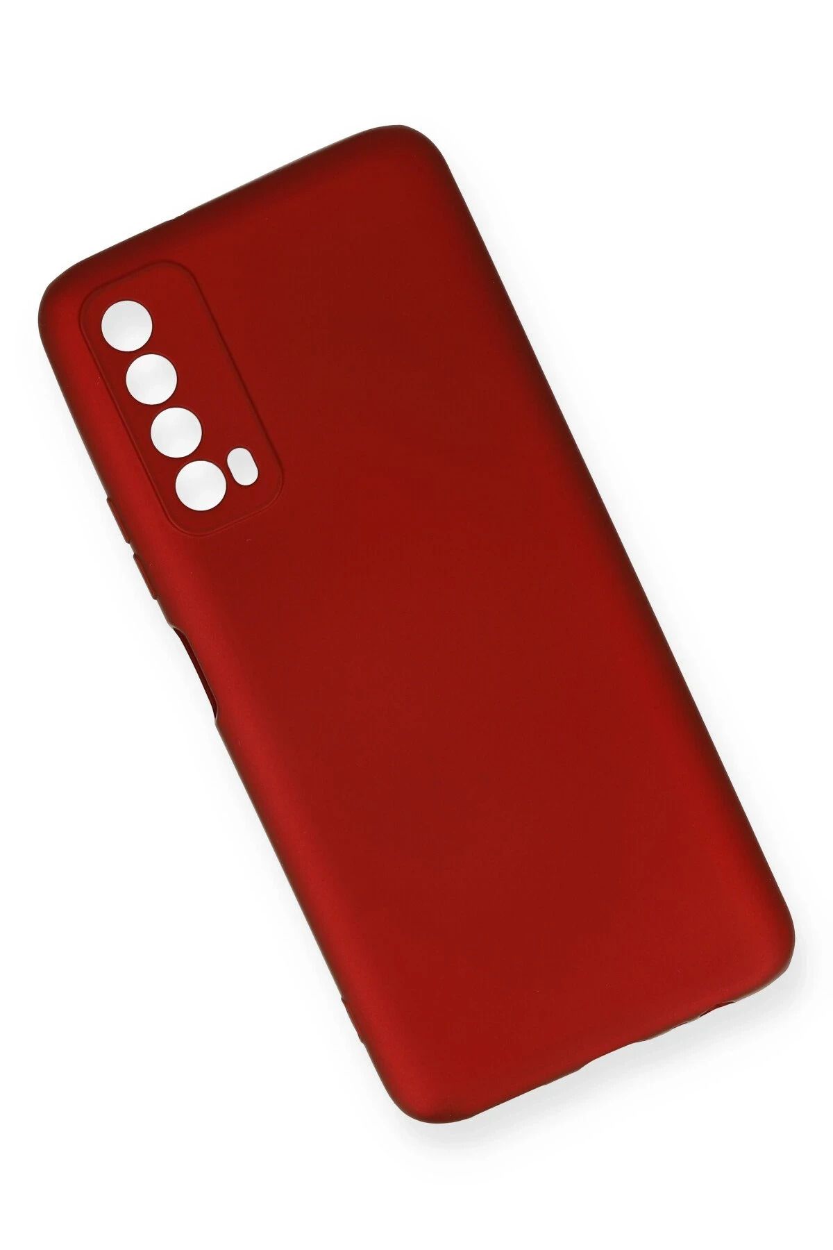 NewFace Huawei P Smart 2021 Kılıf First Silikon - Bordo WLZOR