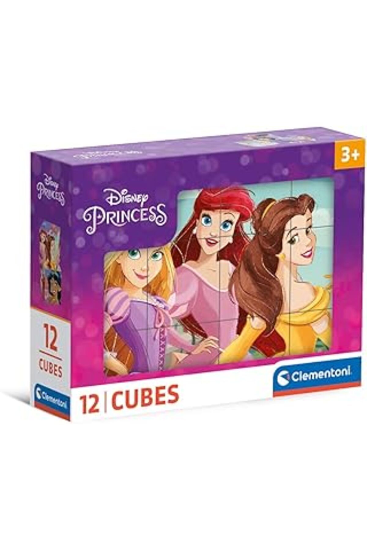NZM TİCARET 12 Parça Küp Puzzle Princess