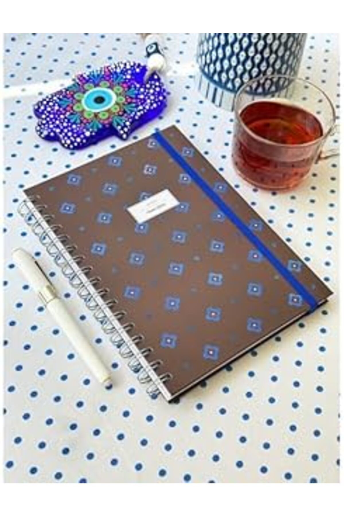 NZM TİCARET Victoria'S Journals Sert Kapaki Spiralli Defter 17X24 Cm 90 Gr. 96 Yp.Çizgili