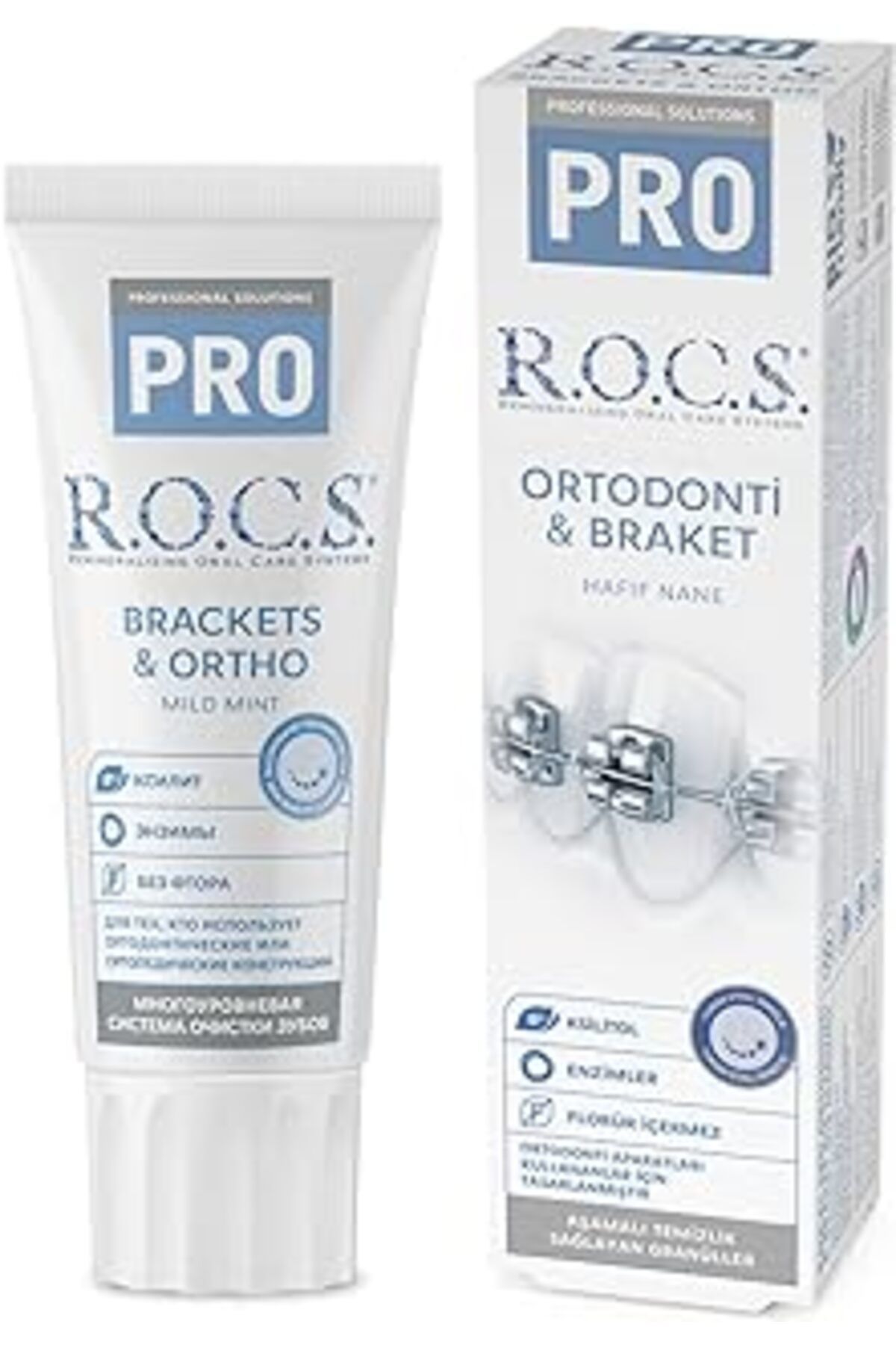 DENİZBİLİŞİM Pro Brackets & Ortho Diş Macunu (74G)