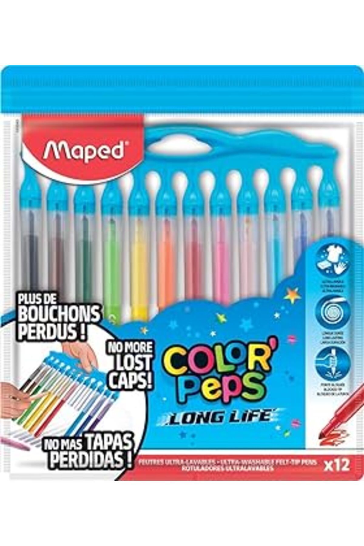 NETWORK ART MAPED OFİS VE KIRTASİYE 845045 Maped M845045 - 12'li keçeli kalem