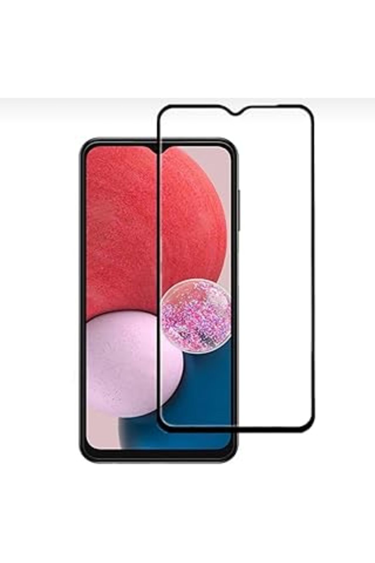 Pazarcan Victornepos Samsung Galaxy A31 Uyumlu Uçtan Uca Tam Koruma Kırılmaz Cam 9D Ekran Koruyucu