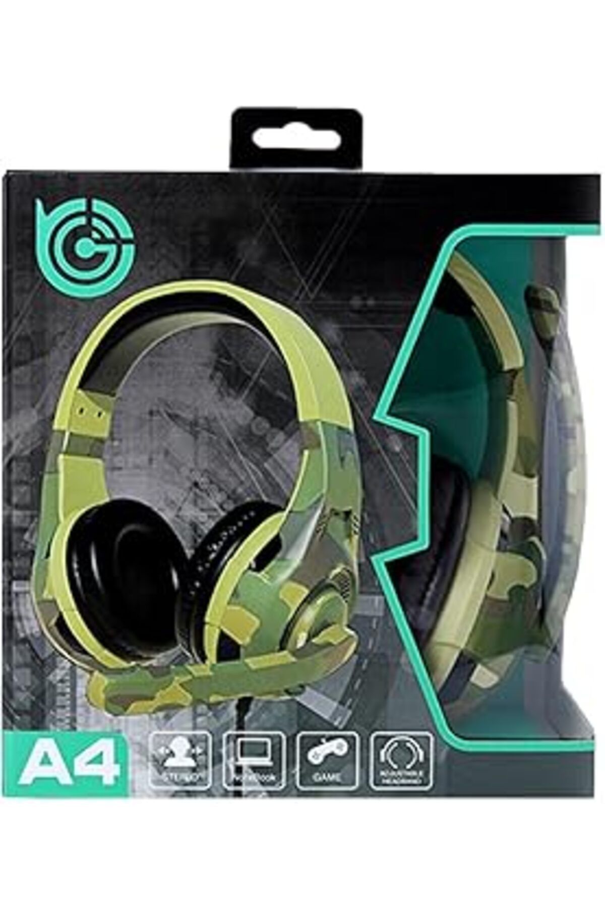 Pazarcan Heartz A4 Süper Bass Streo Oyun Oyuncu Kulakliği Bilgisayar Notebook Laptop Tablet Cep Telefonu F