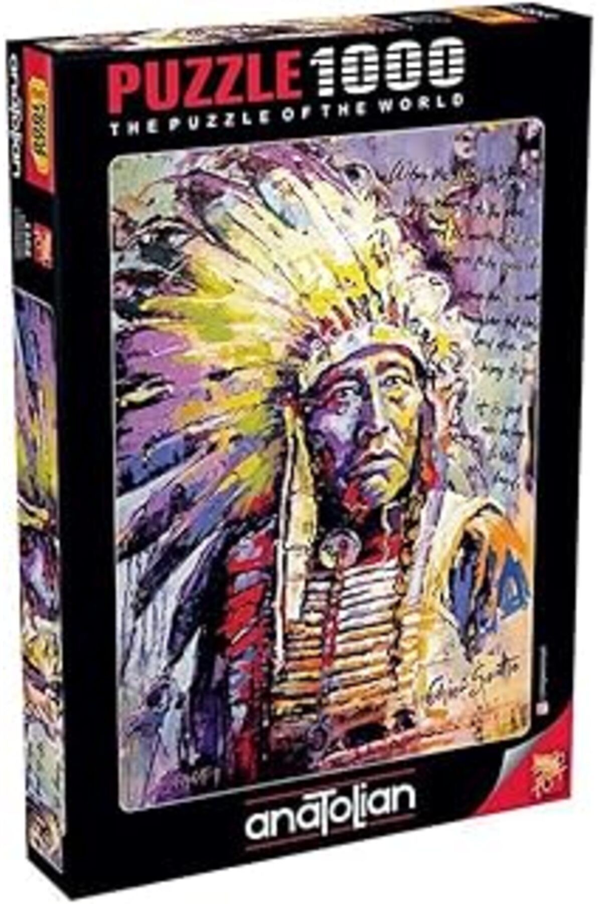 Mu Art Anatolian Puzzle - Şef Seattle / 1000 Parça, #1104