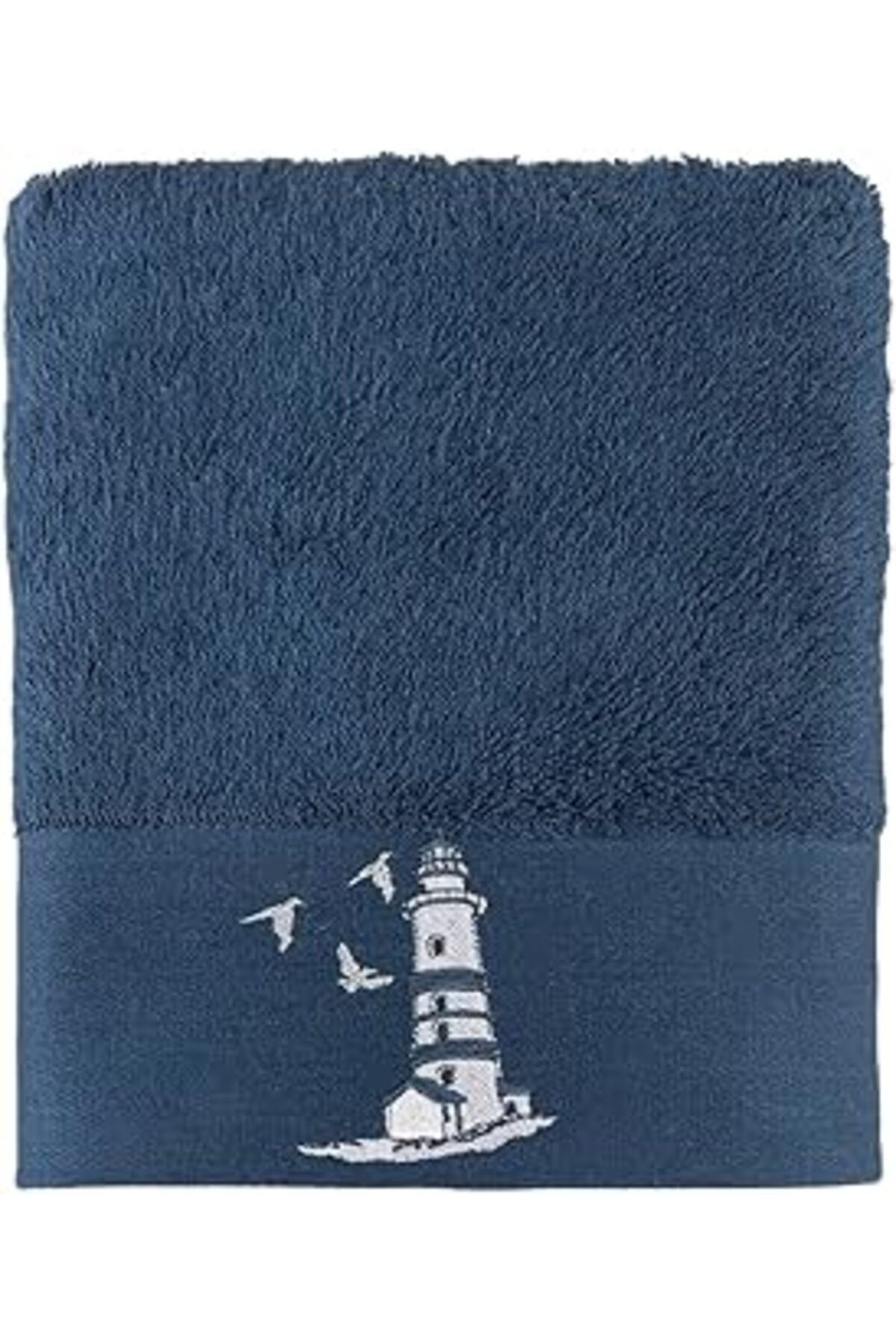 NZM TİCARET Chakra Emera Nakışlı Yüz Havlusu 50X90 Cm